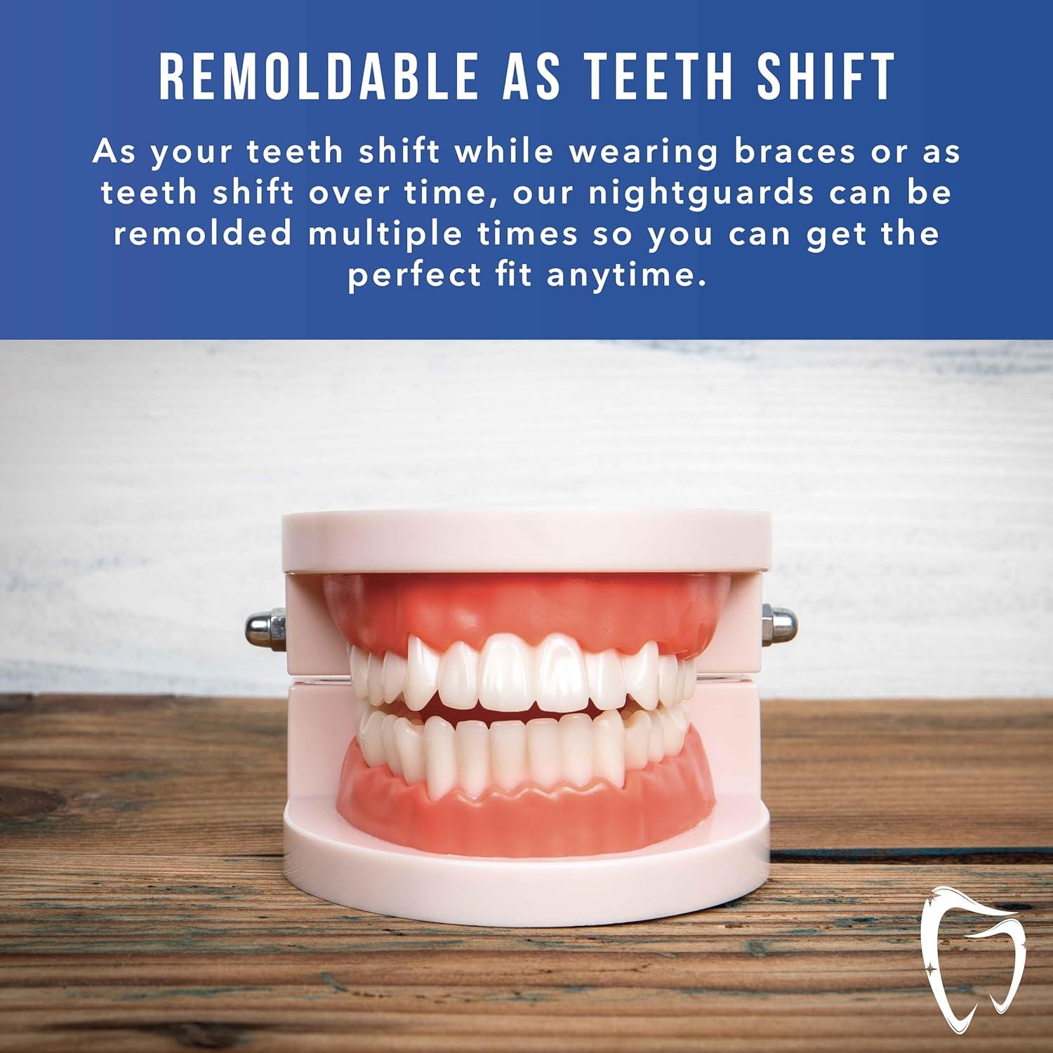 Protector Bucal Nocturno Dental Defense - 2 Unidades Aqua