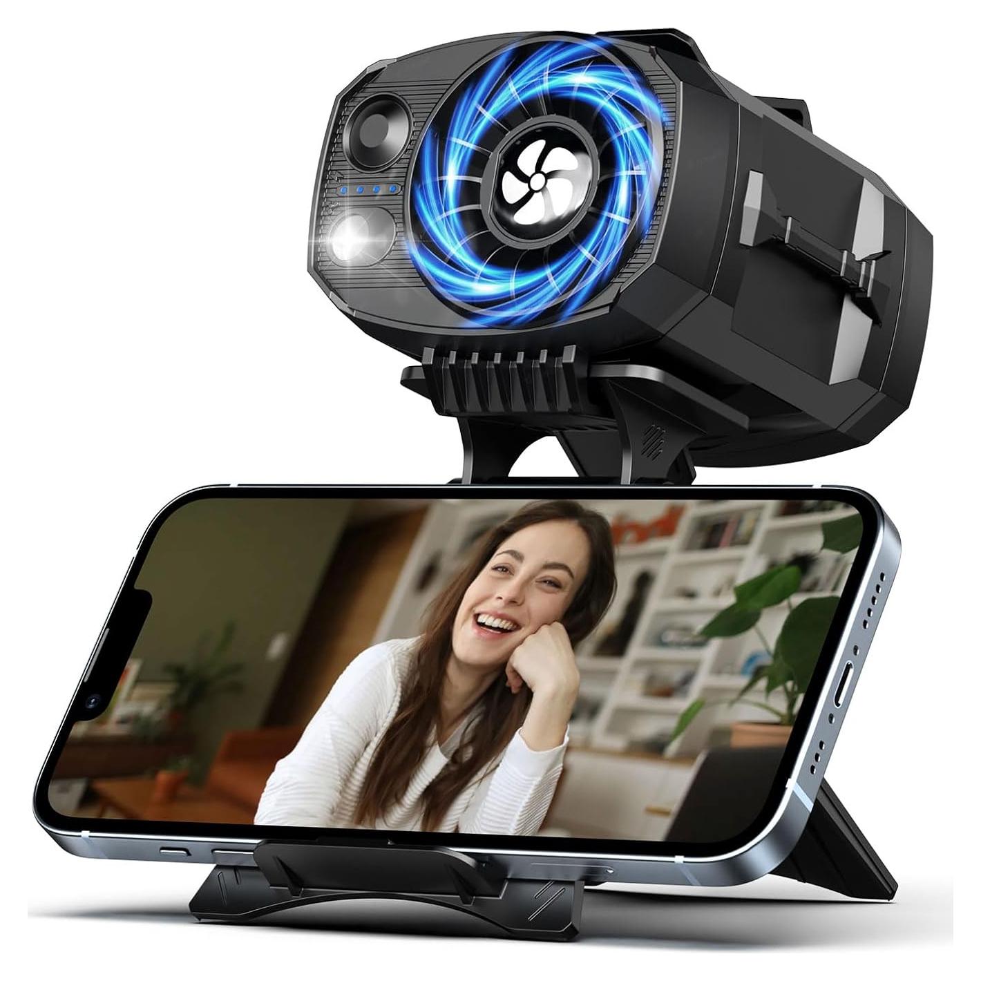 Ventilador Personal Portátil Lentorgi C-FS-06 Negro 4 Velocidades