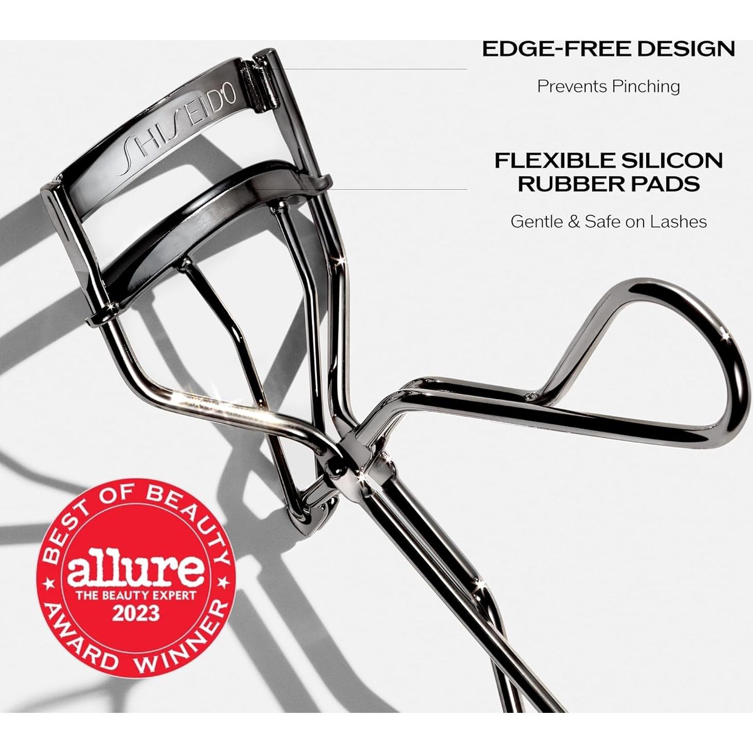 Rizador de Pestañas Shiseido - Suave y Seguro - Incluye Almohadilla