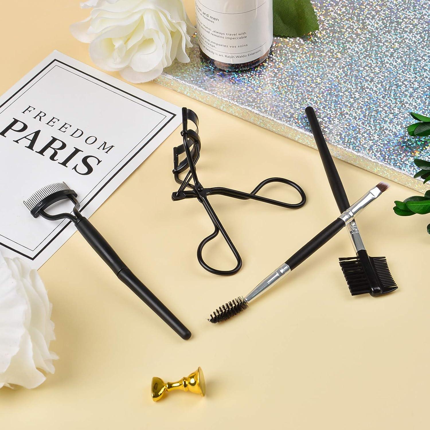 Juego de Herramientas de Maquillaje EBANKU para Pestañas y Cejas