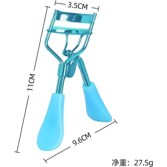 Rizador de Pestañas Kurniso Azul con 4 Almohadillas