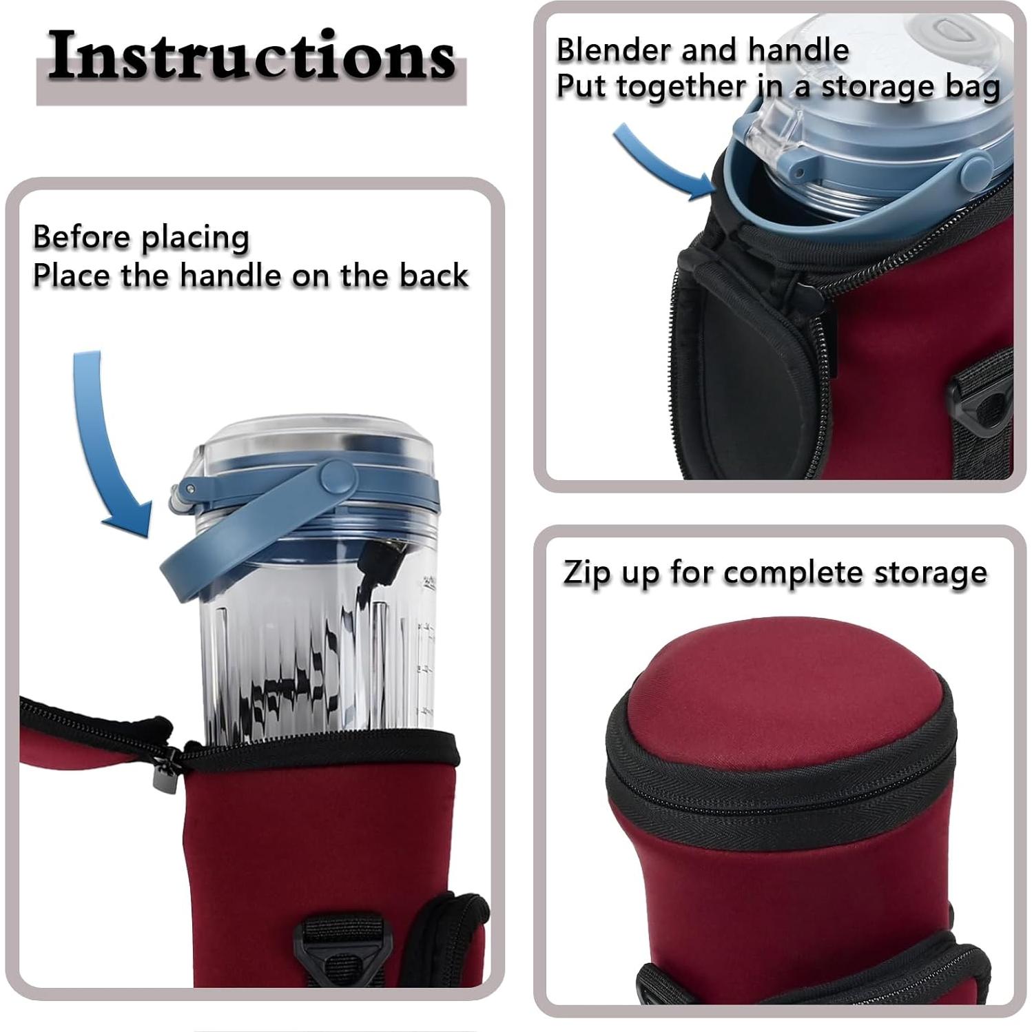 Funda de Almacenamiento para Licuadora Ninja BC151 - Neopreno