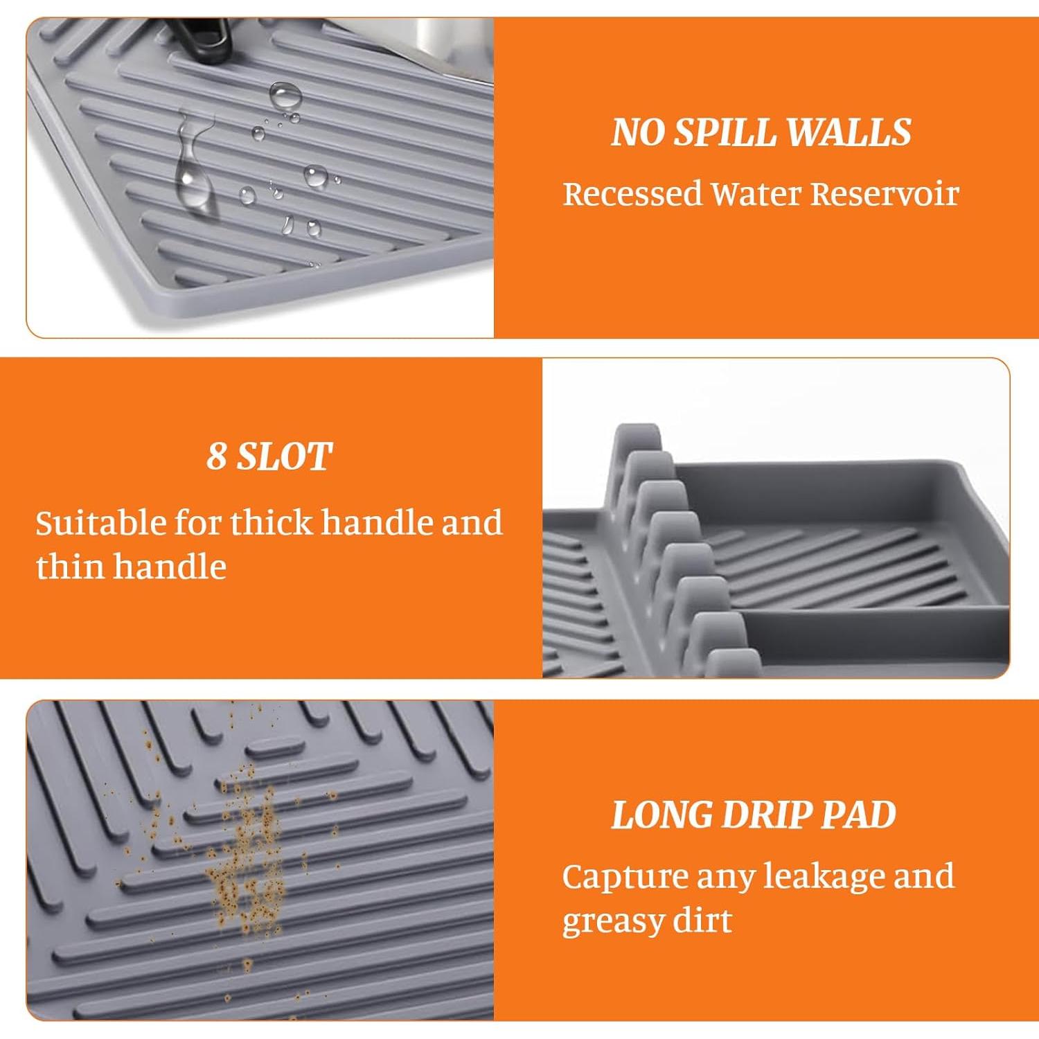 Almohadilla de Silicona Rianclud 40x28.5cm Antideslizante