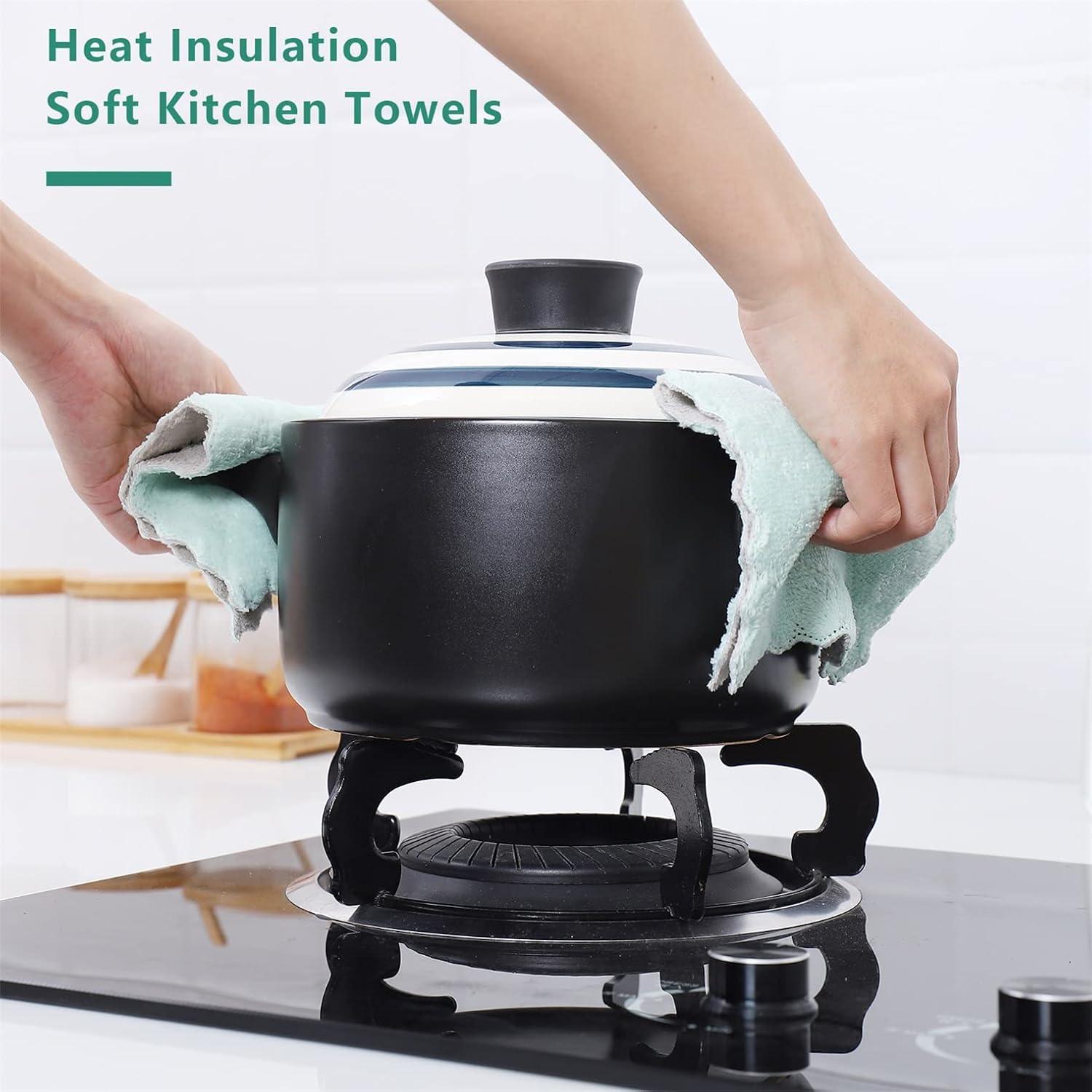 Paquete de 20 paños de cocina Bessrung microfibra 27x16cm