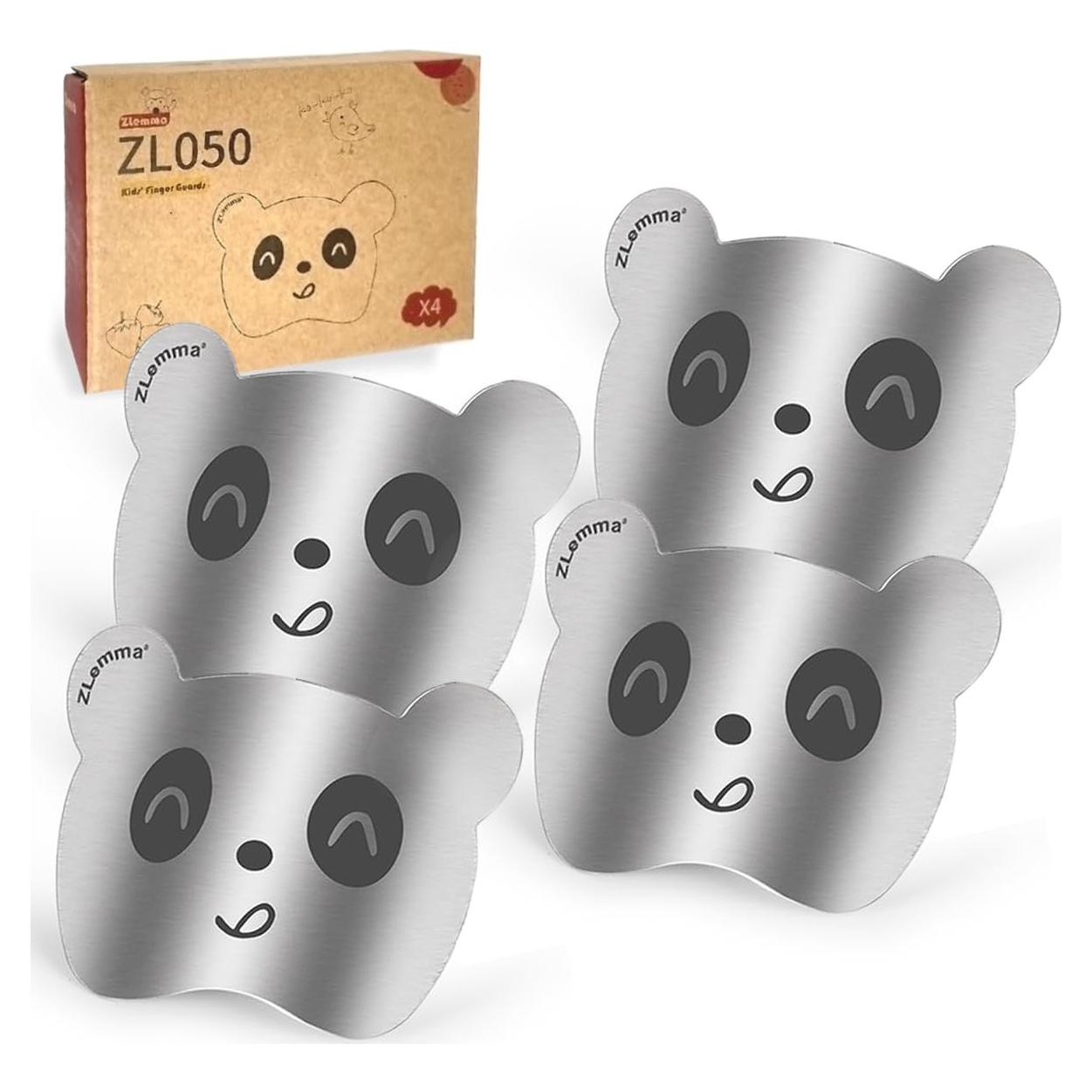 Guardián de Dedos Panda ZLemma - Set 4 Piezas Acero Inoxidable
