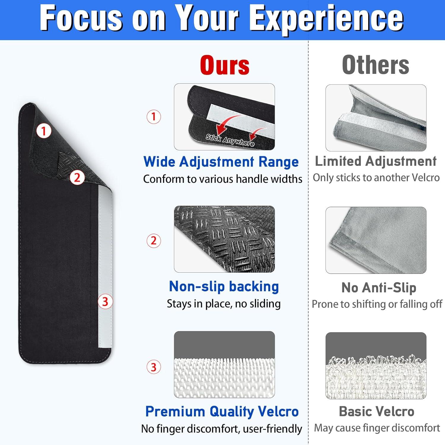 Cubiertas para Manijas de Refrigerador Luludamier 5 PCS Antideslizantes