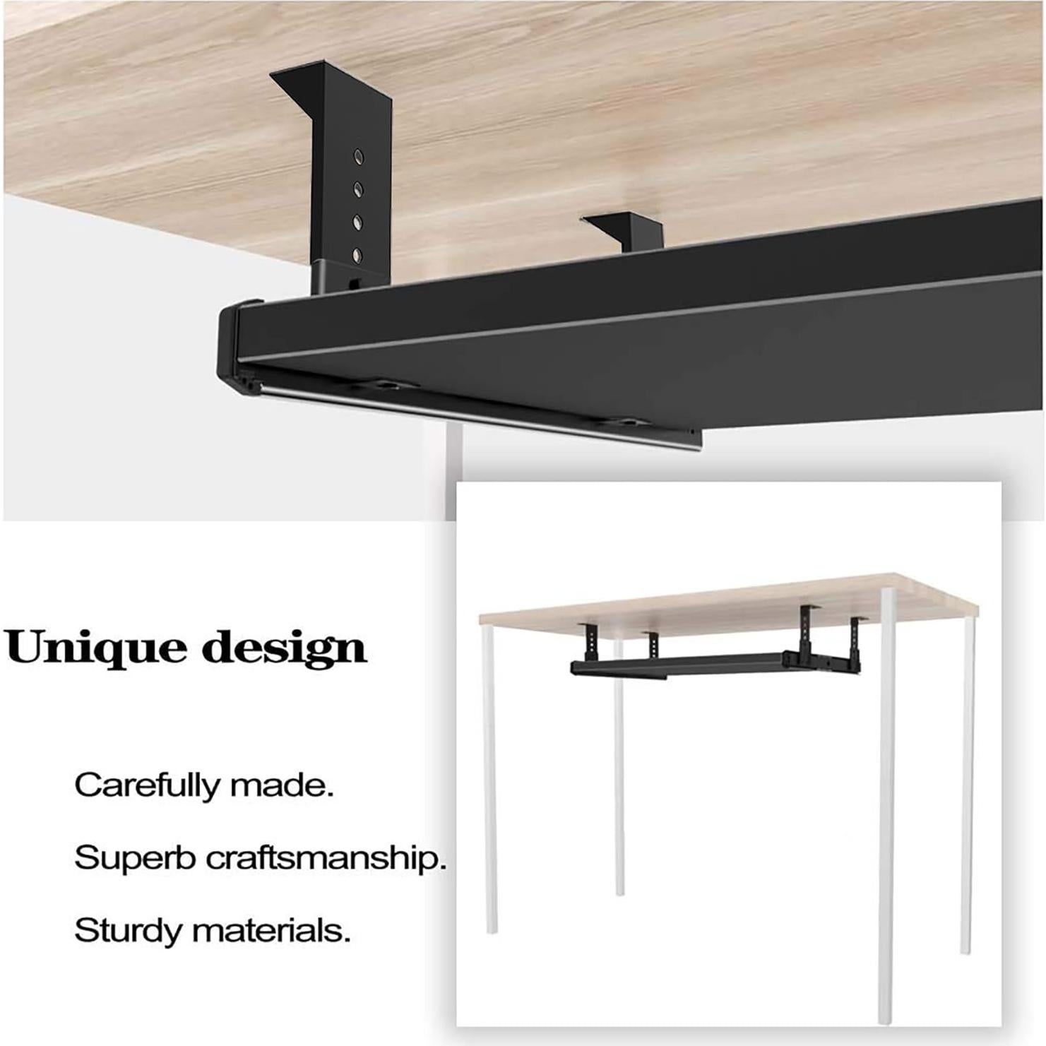 Bandeja Deslizante para Teclado FRMSAET 30.48 cm Negro