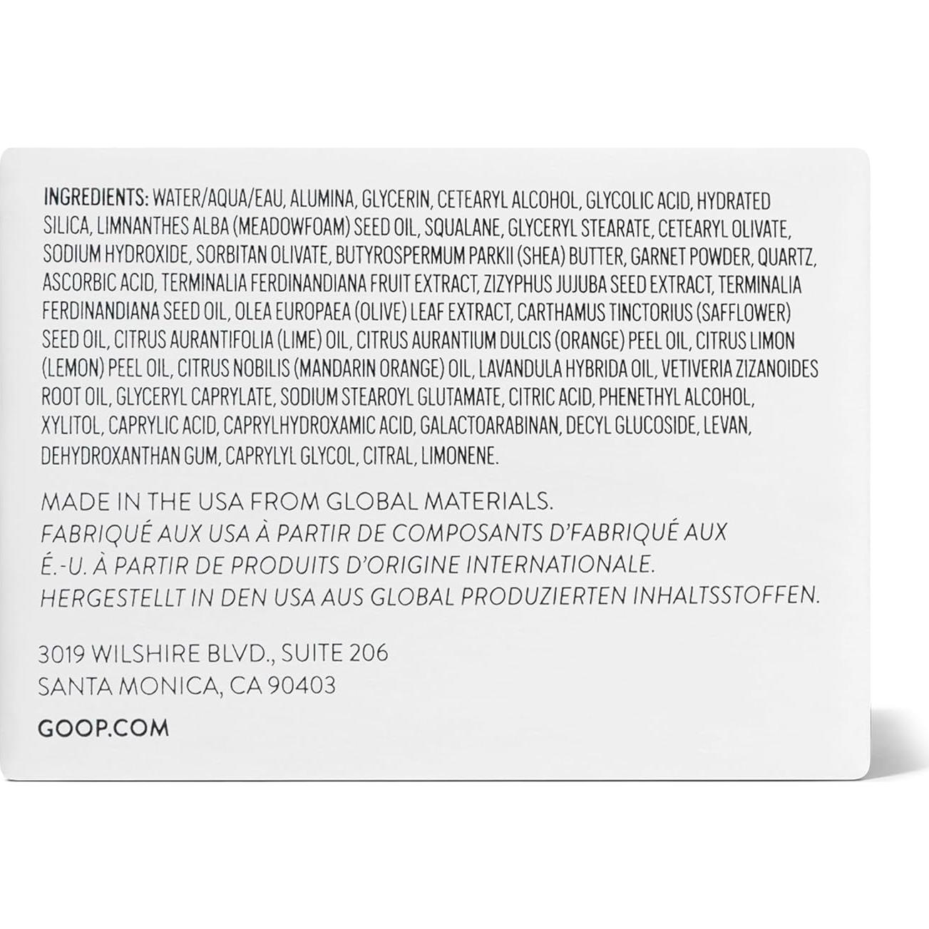Exfoliante Facial Goop Belleza Microdermoabrasión 50 ml