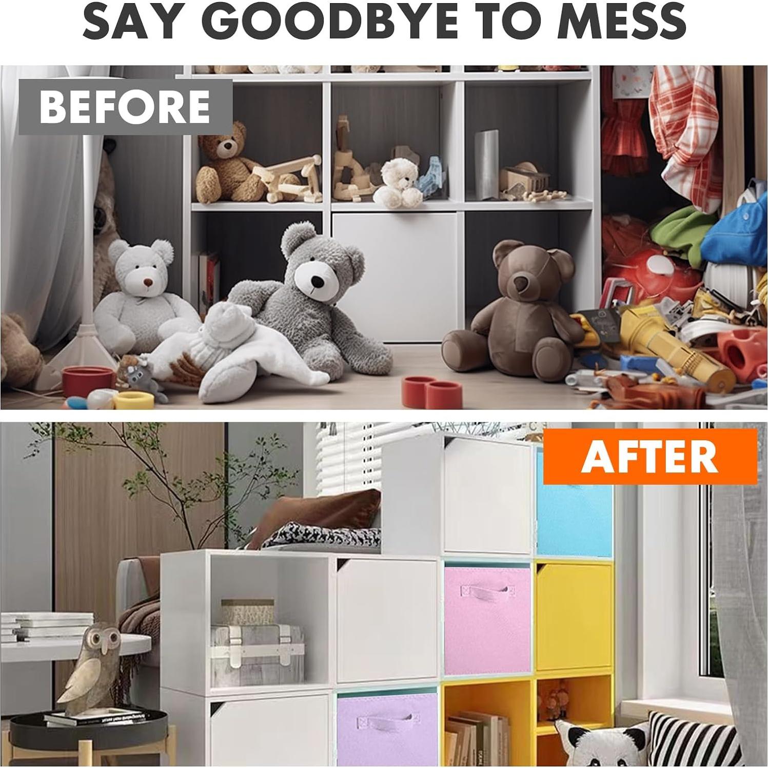 Cubes de Almacenamiento Plegables ShellKingdom - 6 Colores