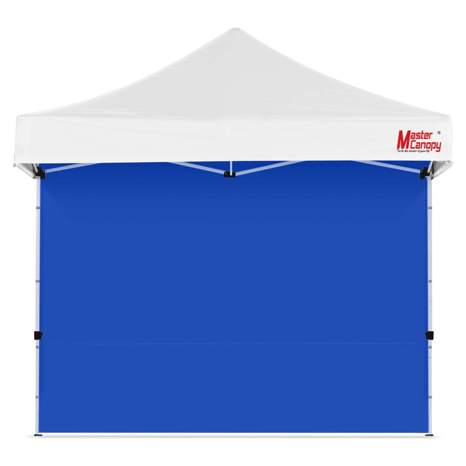Lateral Carpa MASTERCANOPY 10x10 Plegable Azul UV 50+