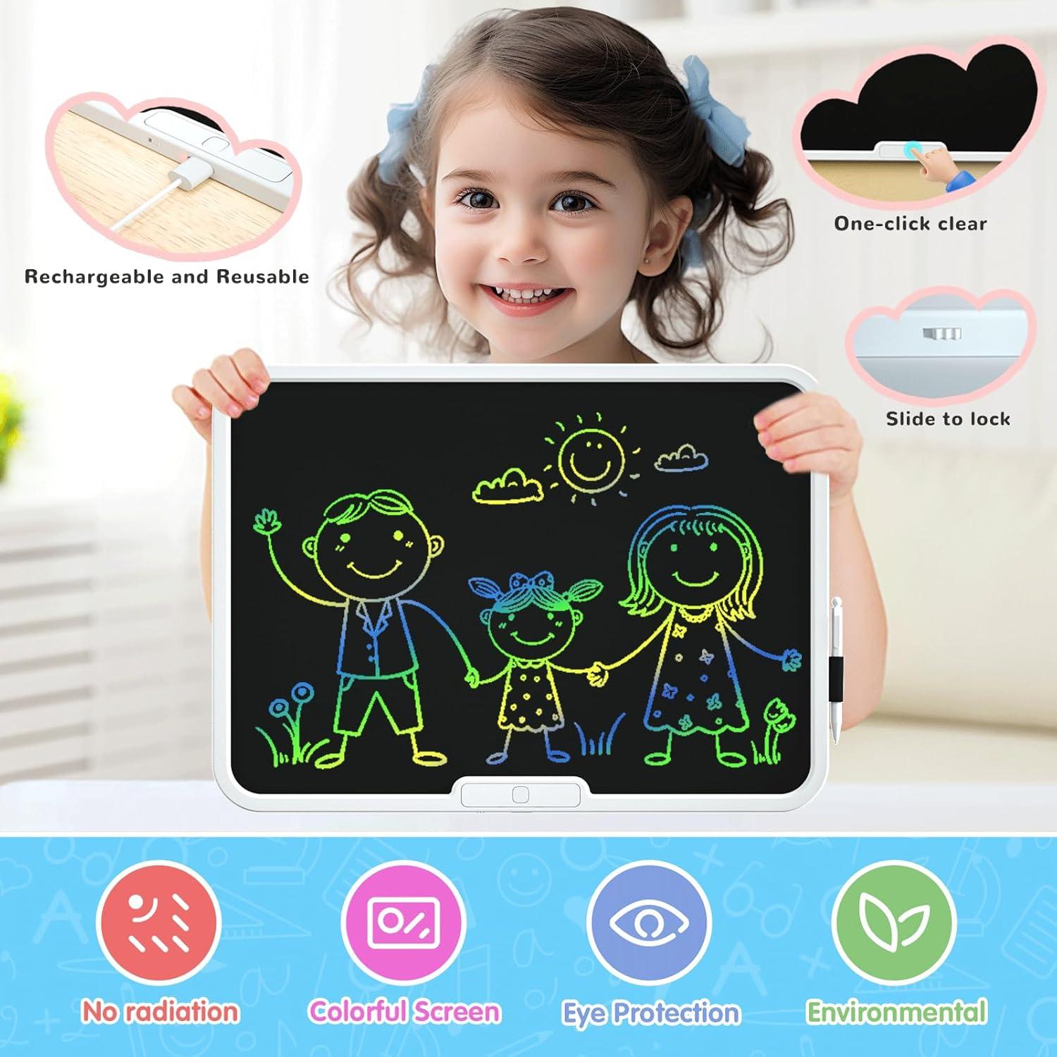 Tableta LCD de Dibujo PS·baby 15" Reutilizable para Niños