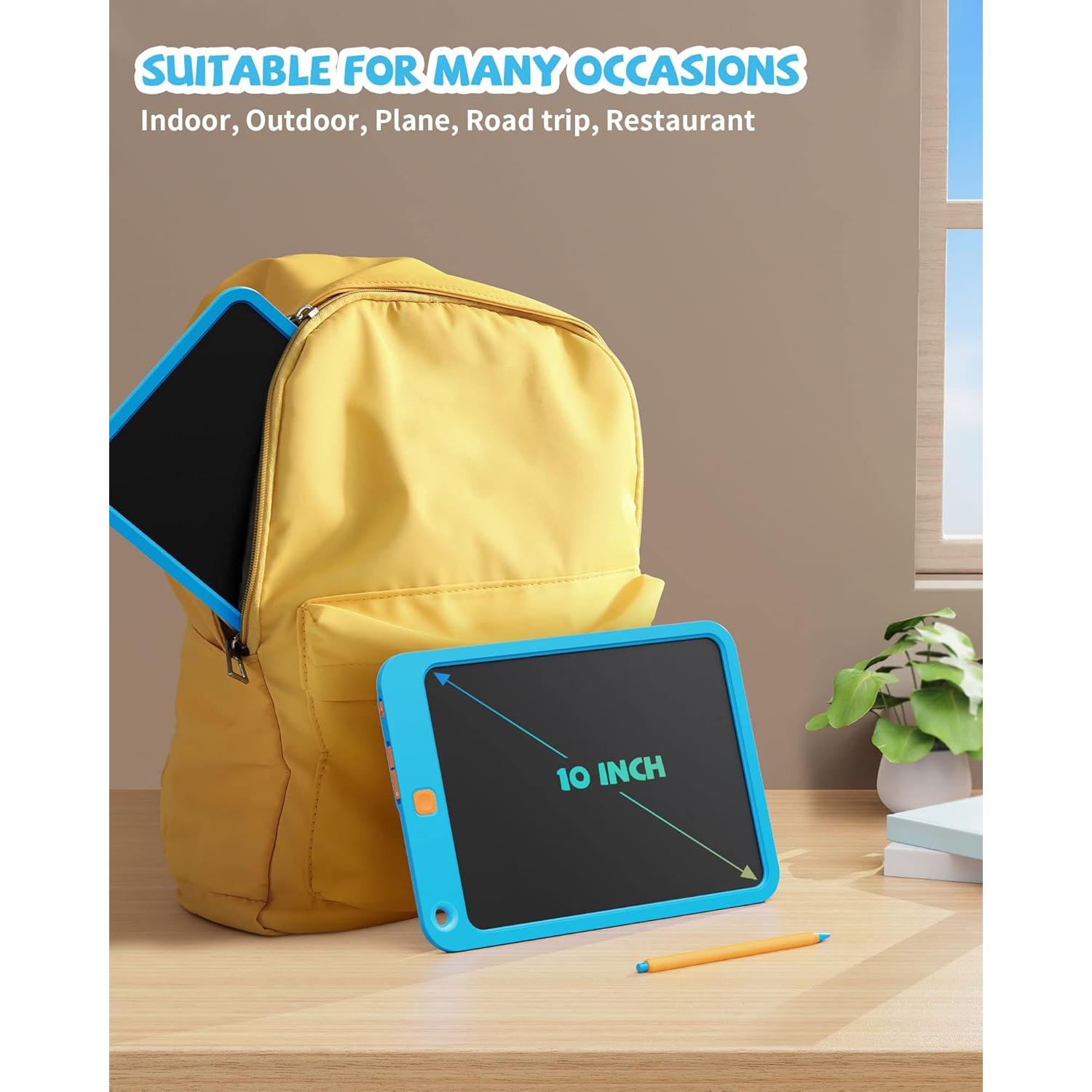 Tableta de Escritura LCD 10" Kikapabi para Niños Azul