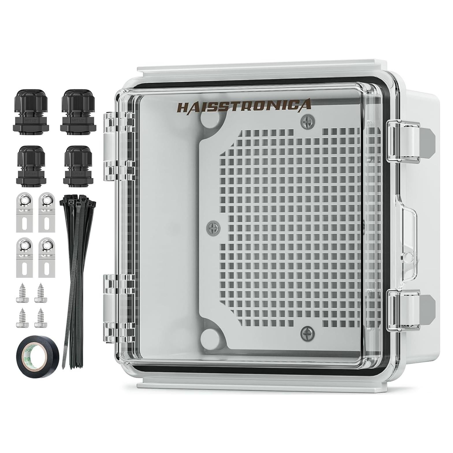 Caja Eléctrica Impermeable Haisstronica 15x15x8.9 cm IP67