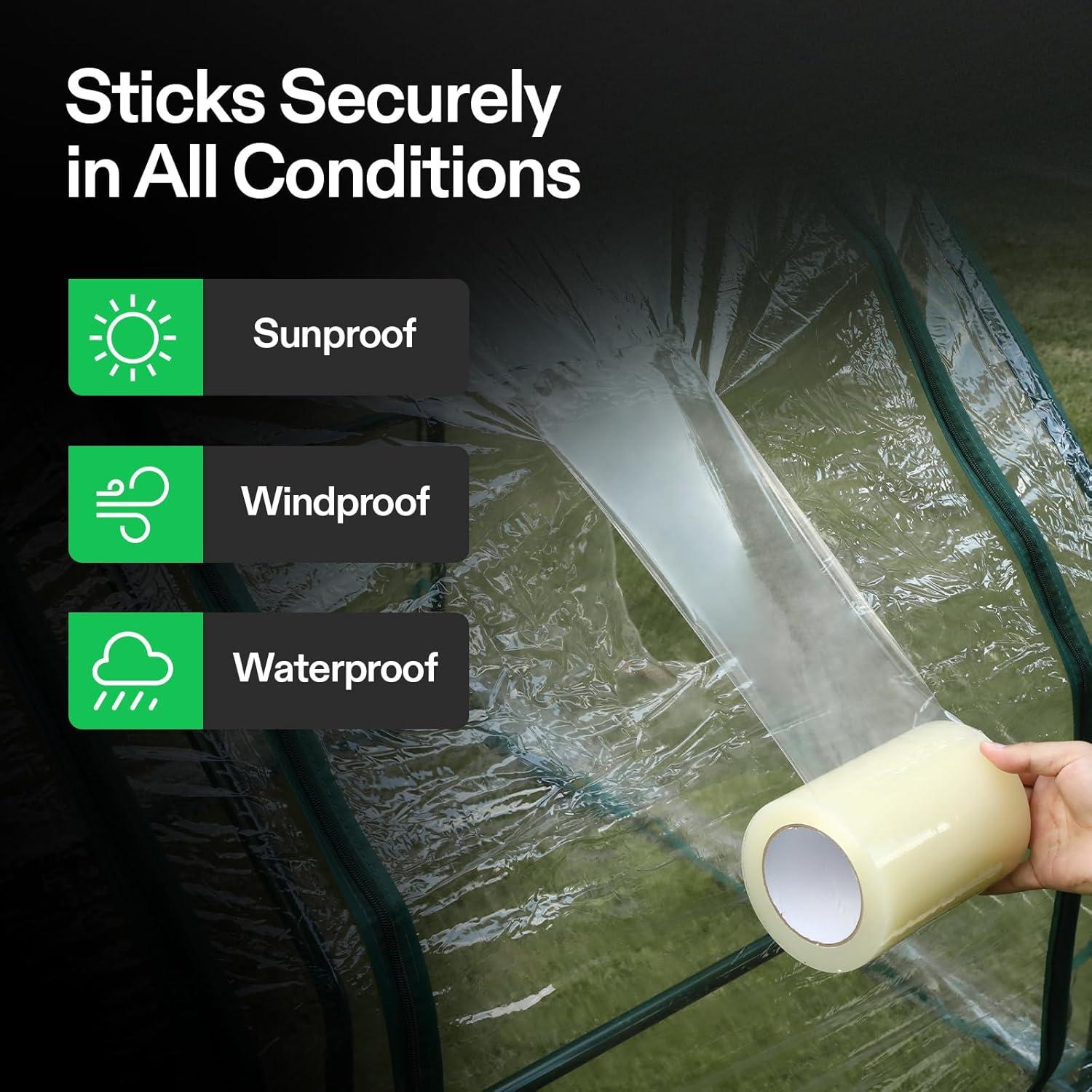 Cinta de Reparación VIVOSUN 7.62 cm x 32.92 m Transparente