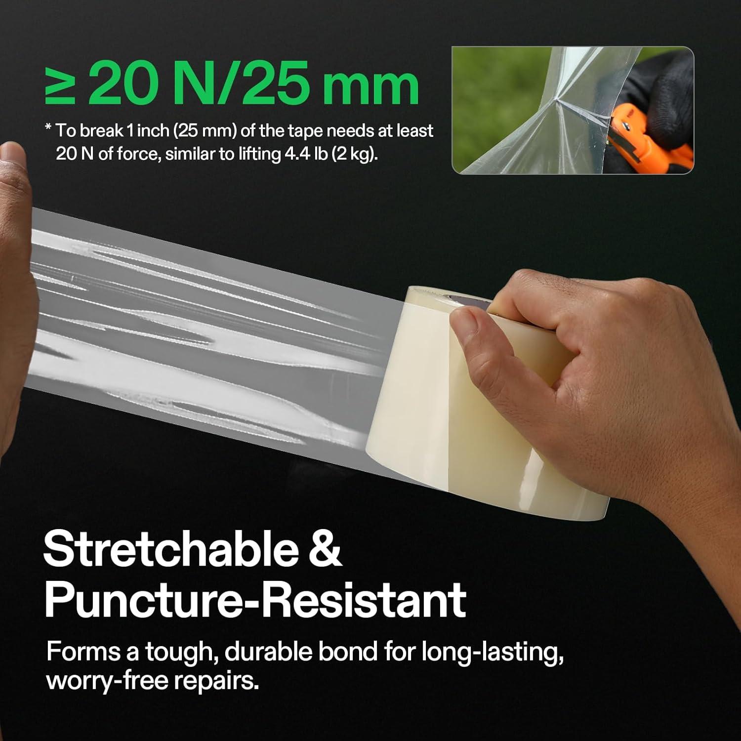 Cinta de Reparación VIVOSUN 7.62 cm x 32.92 m Transparente