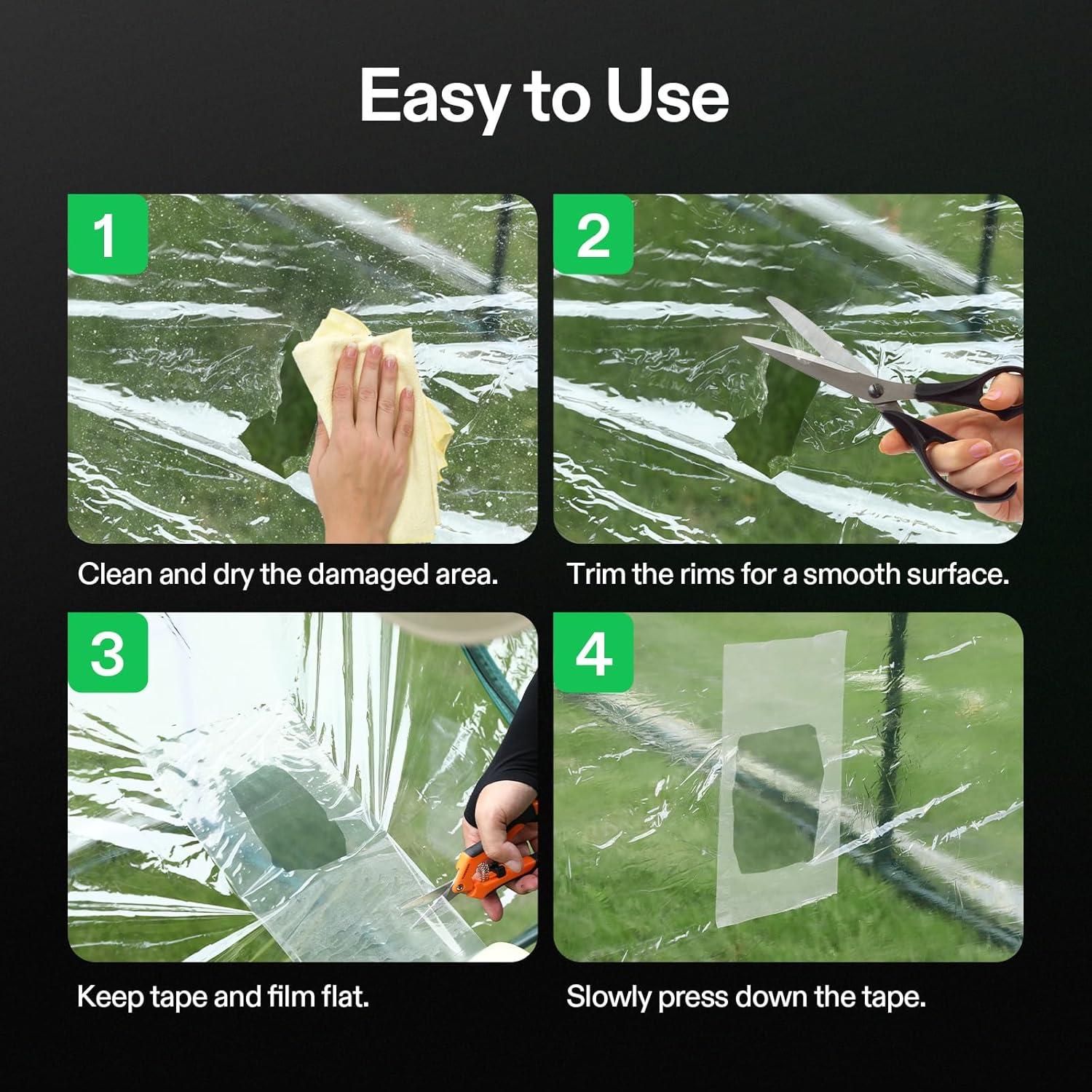 Cinta de Reparación VIVOSUN 7.62 cm x 32.92 m Transparente