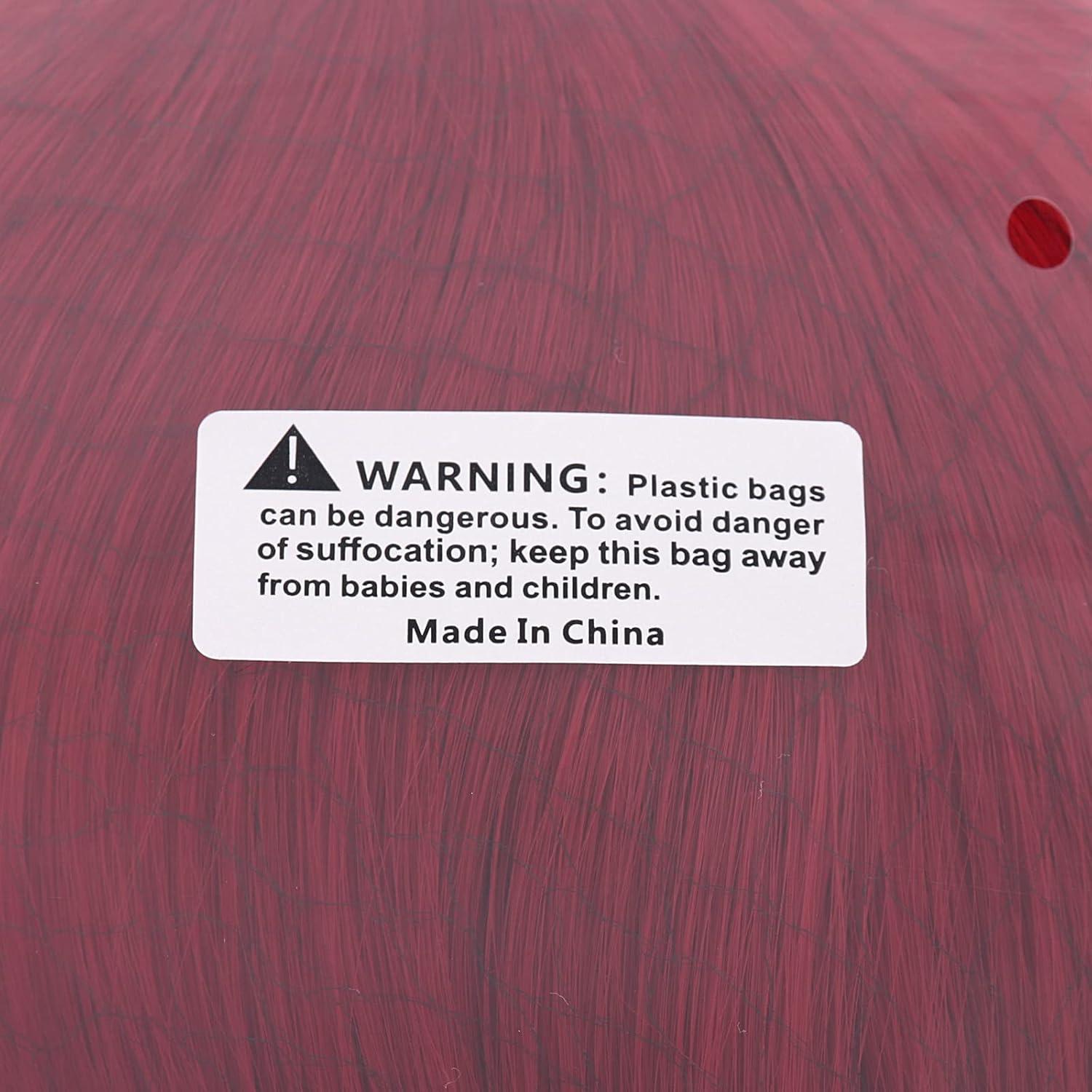 Peluca Sintética MapofBeauty Larga Rizada 70 cm Rojo