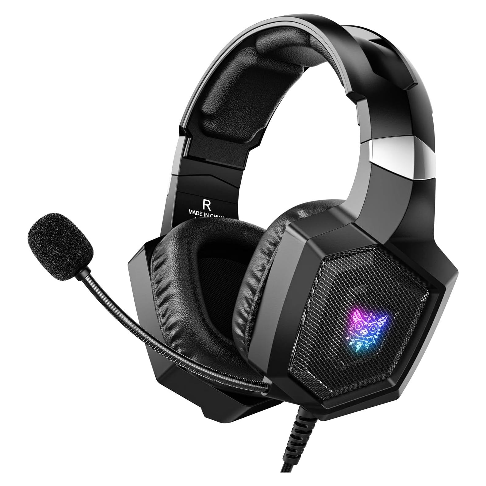 Auriculares para Juegos Nanddi K8 con Micrófono y RGB 7.1