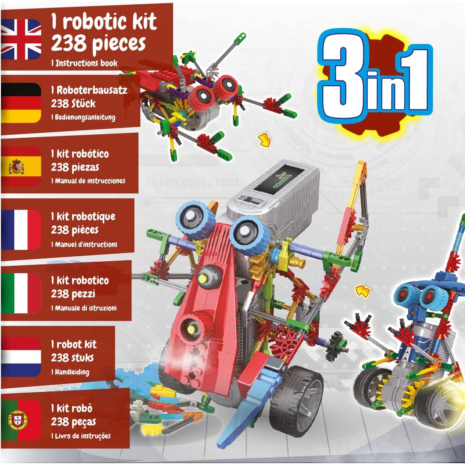 Kit de Construcción de Robots Science4you Alfabot - 238 Piezas
