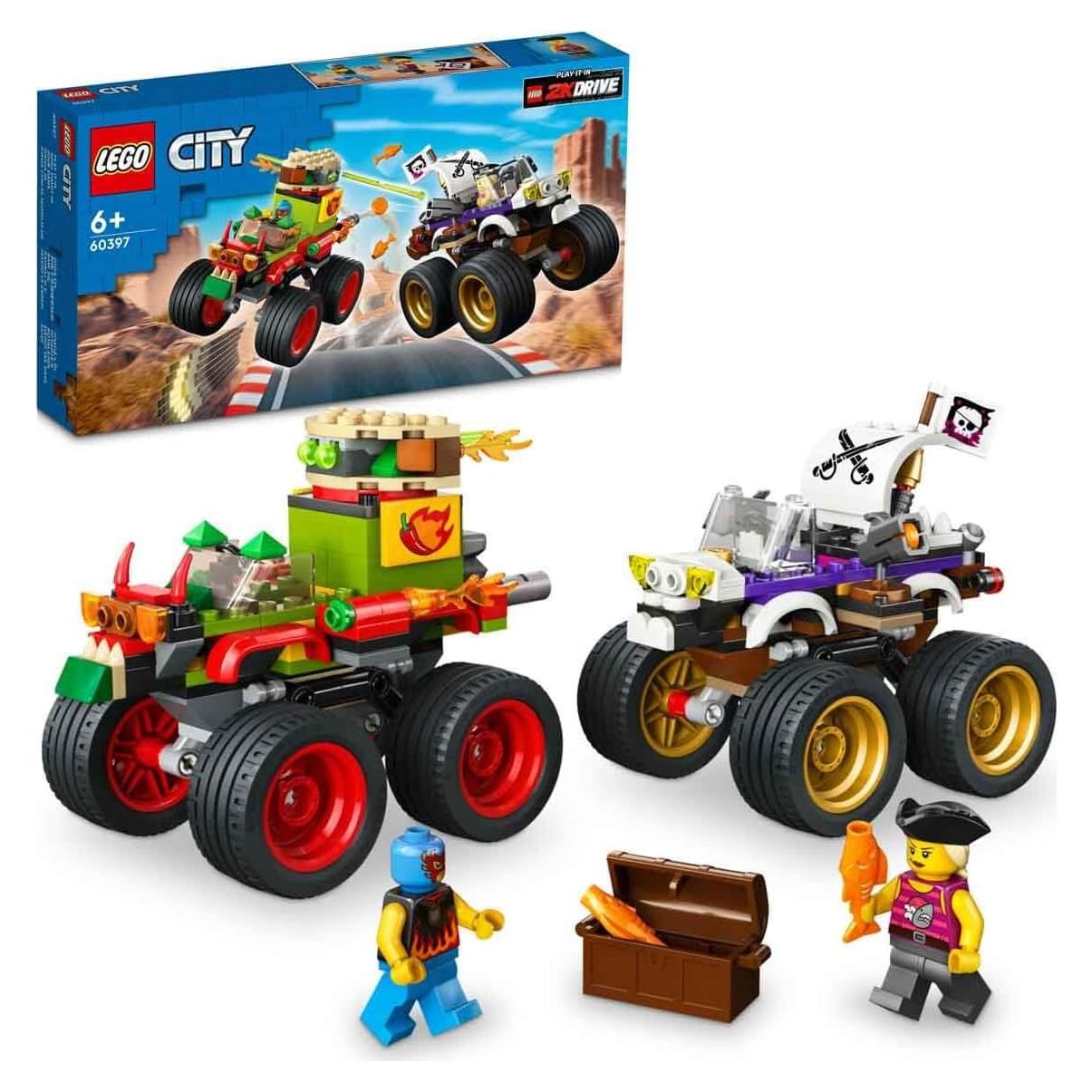 Lego 60397 Carrera de Monster Truck 301 Piezas 6+