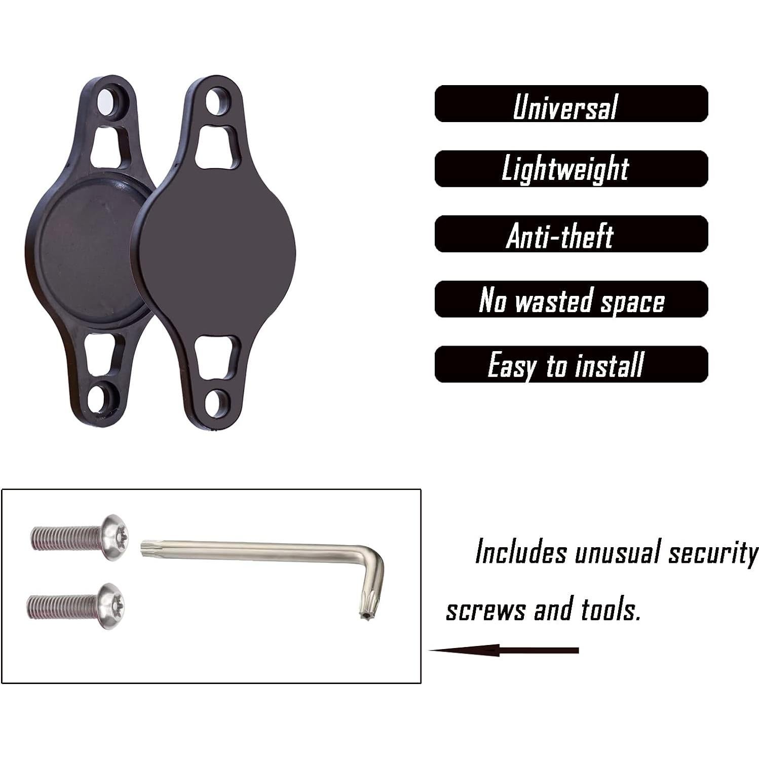 Soporte para bicicleta AirTag Anmuka oculto a prueba de agua