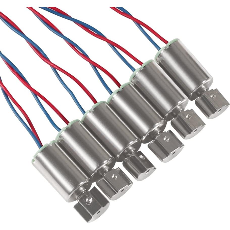 Motor Eléctrico de Vibración Micro Alinan 6x10mm 3V 12000RPM