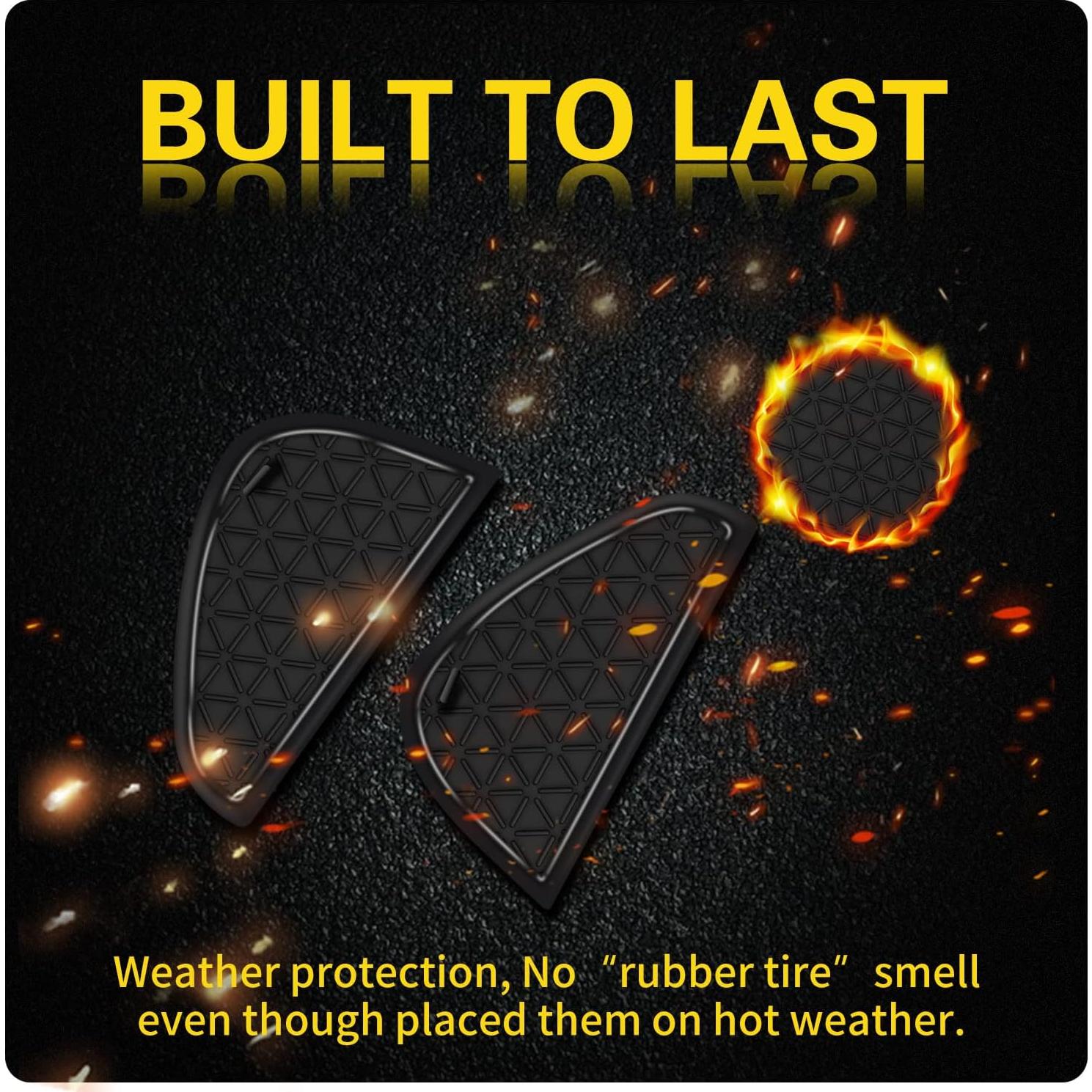 Accesorios de alfombrilla Asgohme para Toyota RAV4 2019-2024