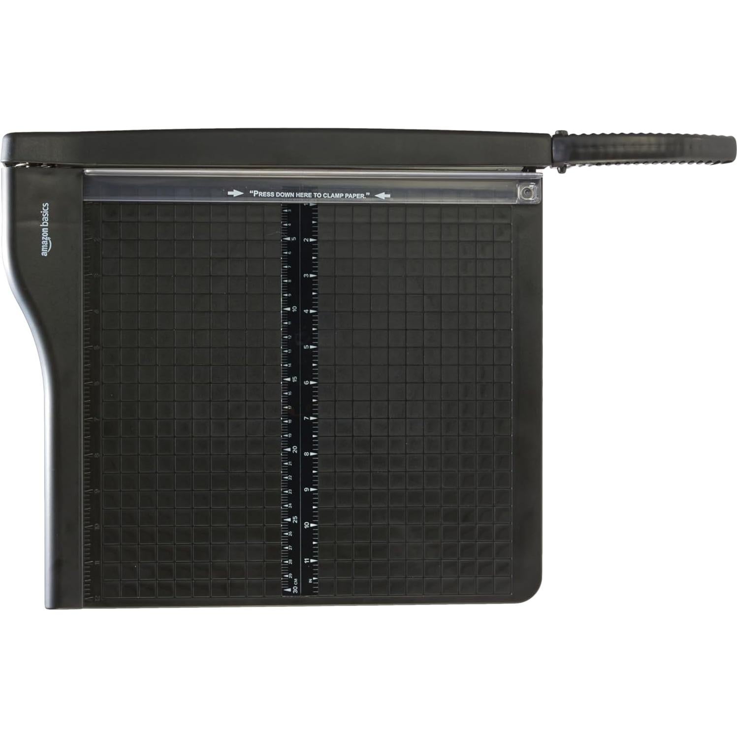 Cortadora de Papel Guillotina Amazon Basics 30,48 cm 10 Hojas