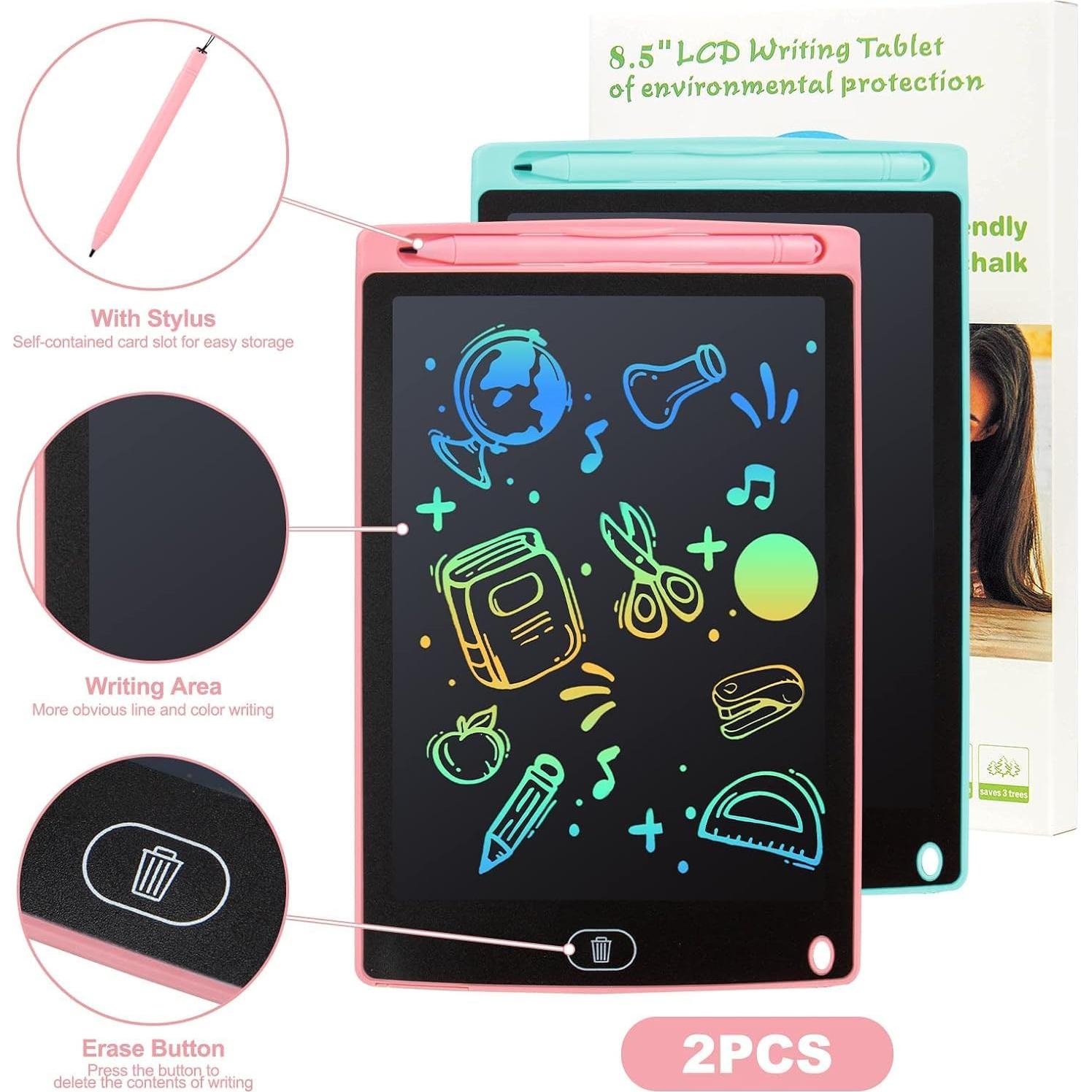 Tableta de Escritura LCD Kogabanny 22.5x14.6cm 2 Piezas