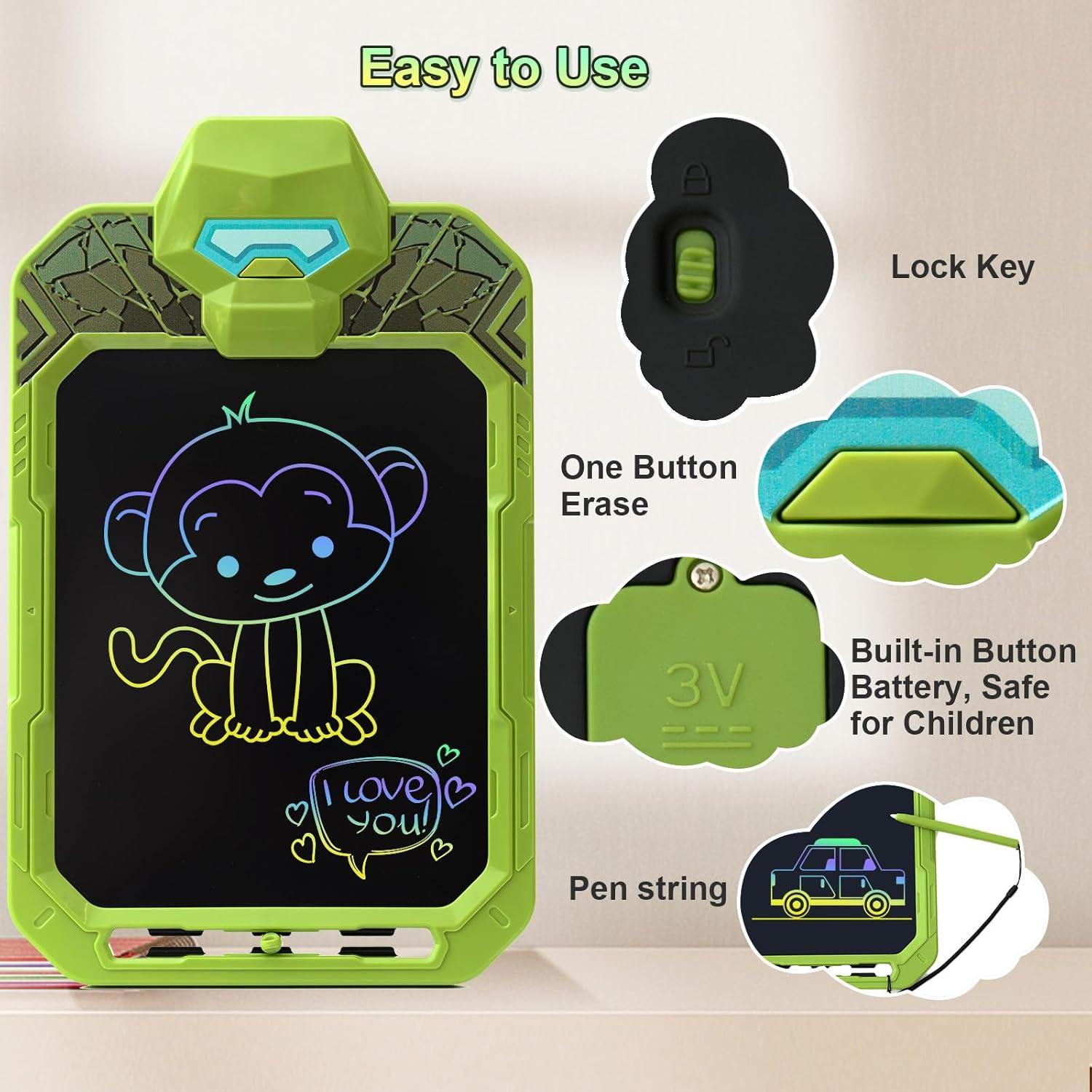 Tableta de Dibujo LCD CHAFEGY 25.4 cm Verde para Niños