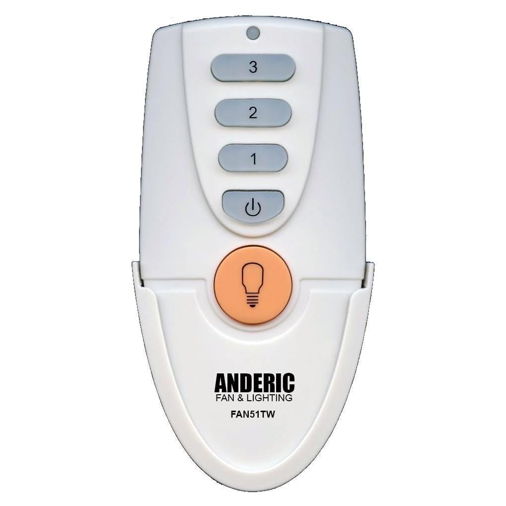 Control Remoto Anderic FAN51T para Ventiladores de Techo