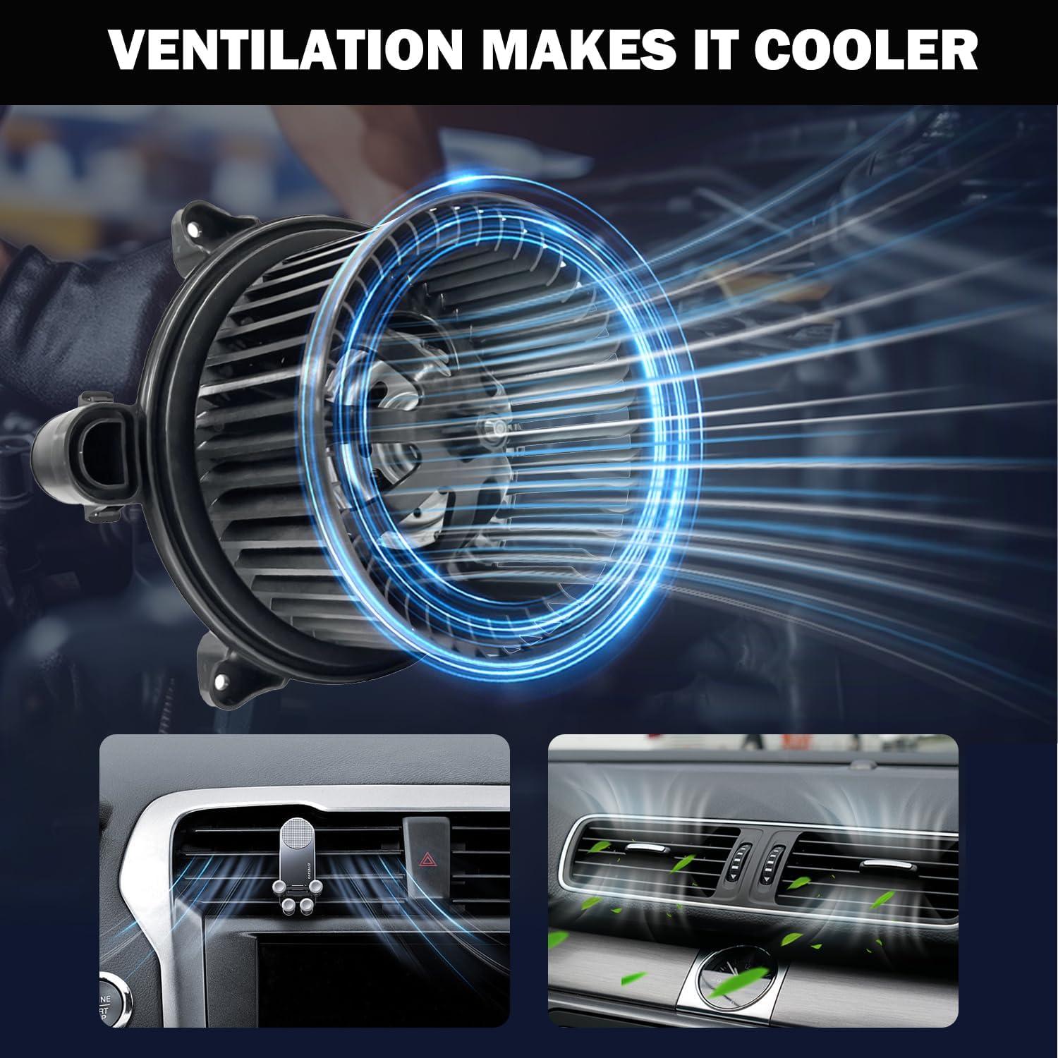 Motor de Ventilador de Calefacción Aspligo PM4063 para Ford 2015-2023