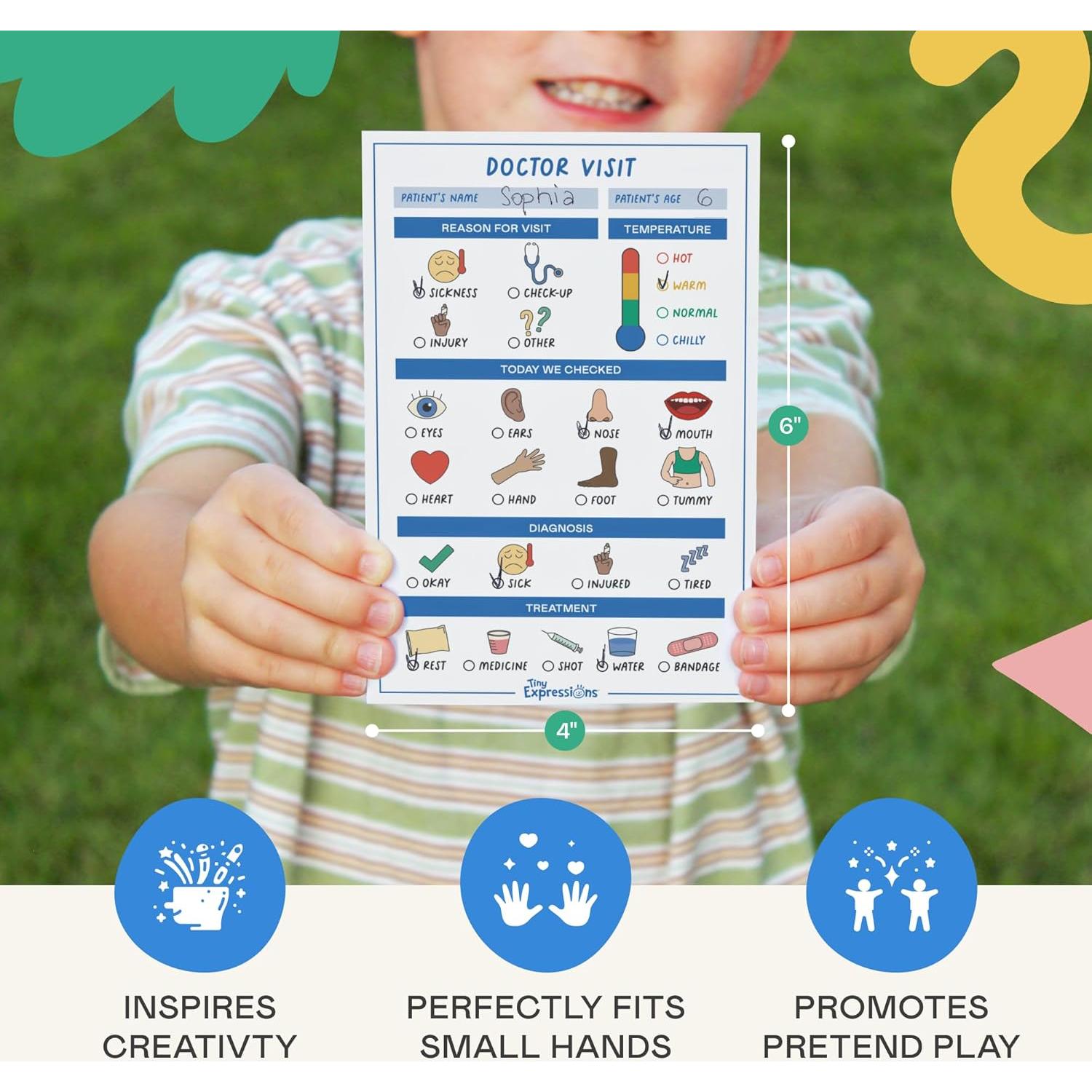 Bloc de Notas de Juego Pequeñas Expresiones - Paquete de 6