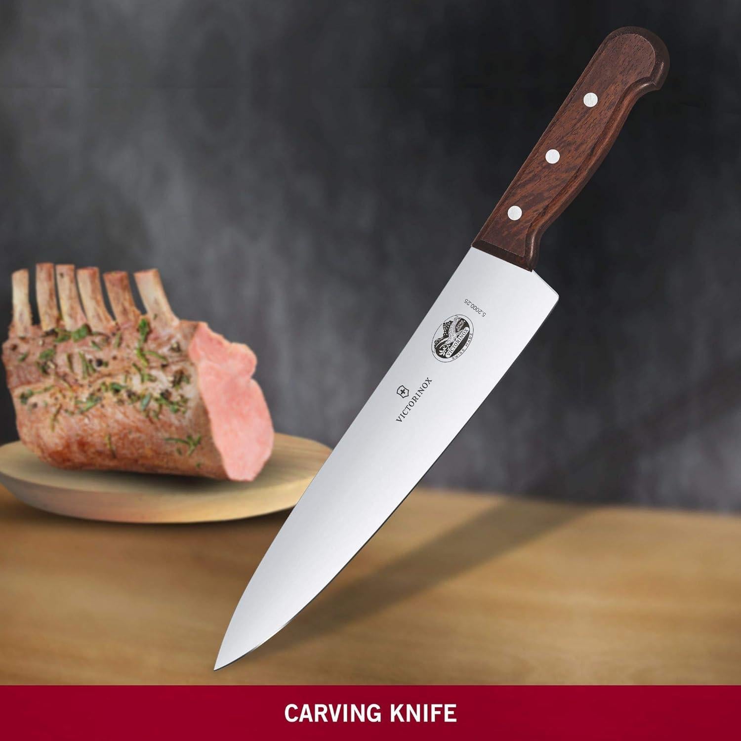 Cuchillo Chef Victorinox 25.4 cm Acero Inoxidable Madera