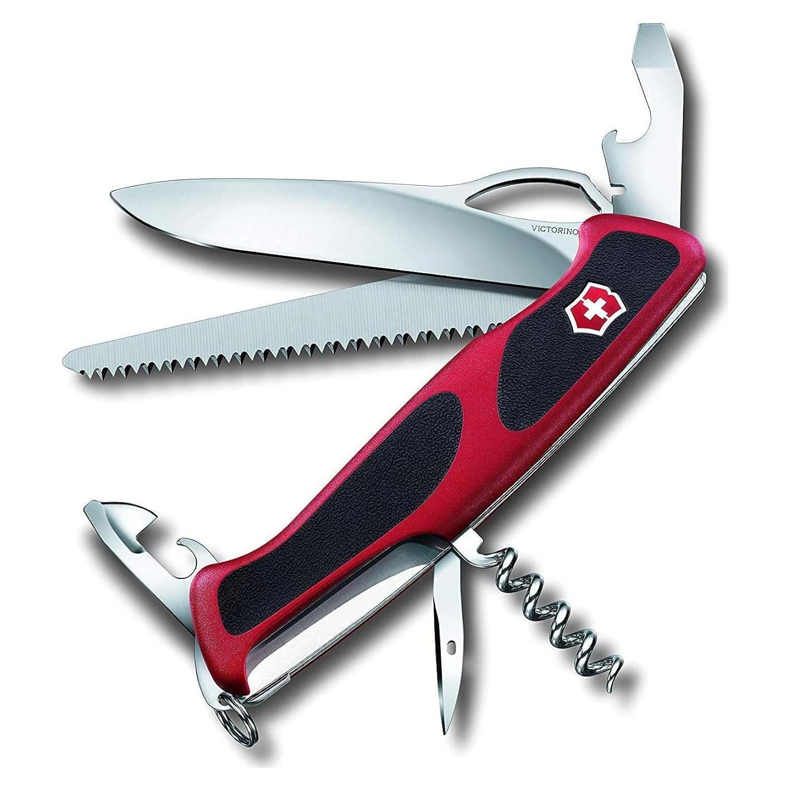 Cuchillo Suizo Victorinox RangerGrip 79, 12 Funciones, Rojo