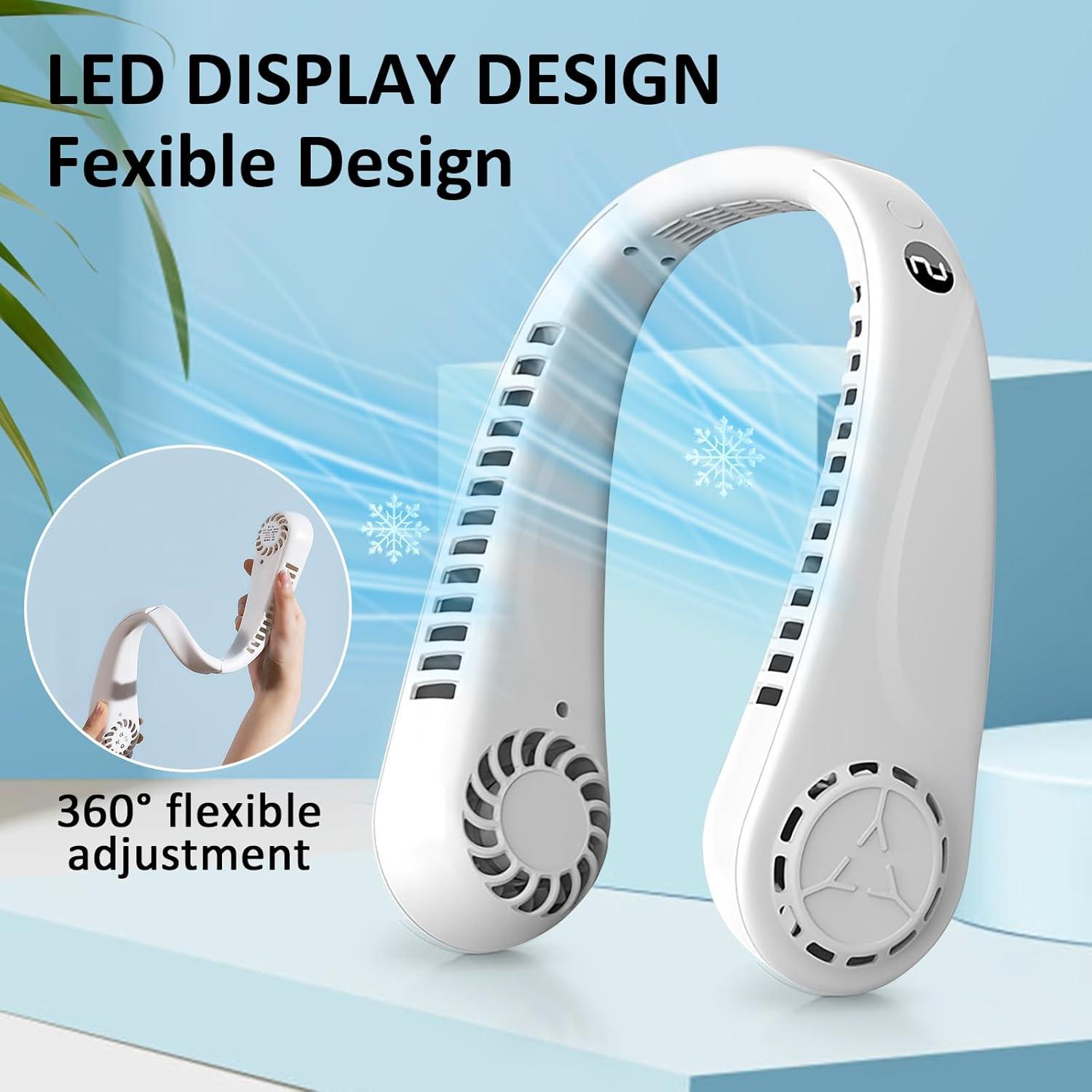 Ventilador Colgante BIRDDIE Blanco 5 Velocidades Portátil