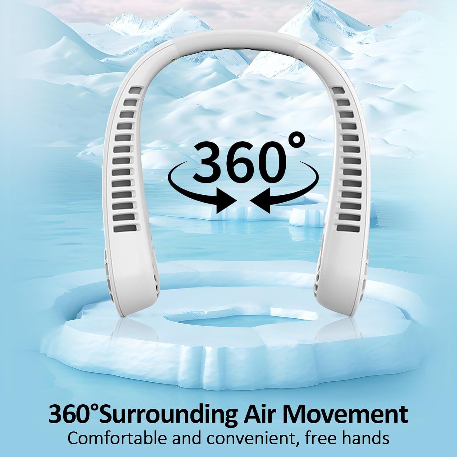 Ventilador Colgante BIRDDIE Blanco 5 Velocidades Portátil