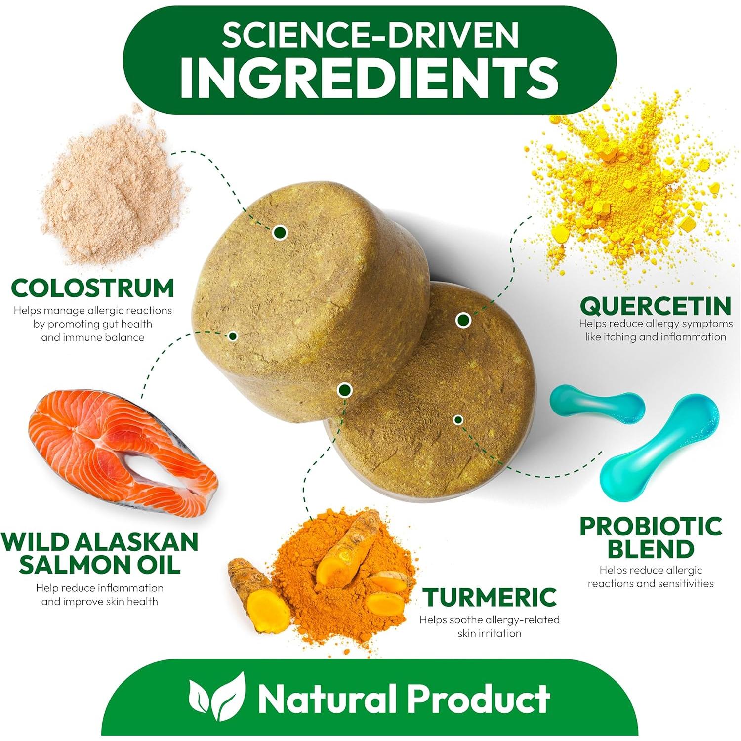 Masticables para Alergia en Perros Petsology 170 Unidades