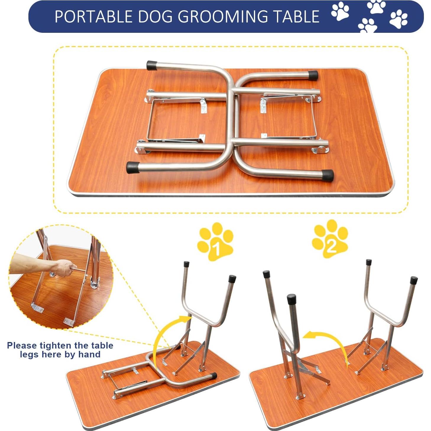 Mesa de Aseo para Perros Roomtec 36" Ajustable Antideslizante
