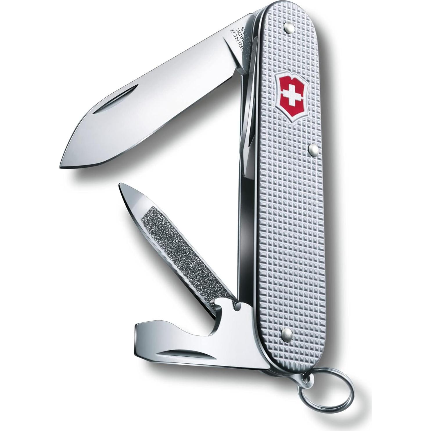 Cuchillo Suizo Victorinox Cadet Alox 9 Funciones Plata