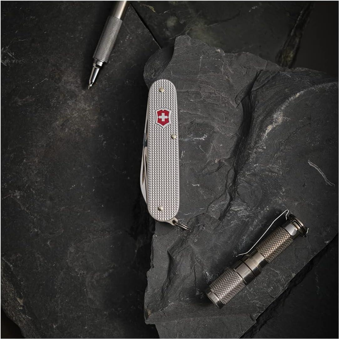 Cuchillo Suizo Victorinox Cadet Alox 9 Funciones Plata