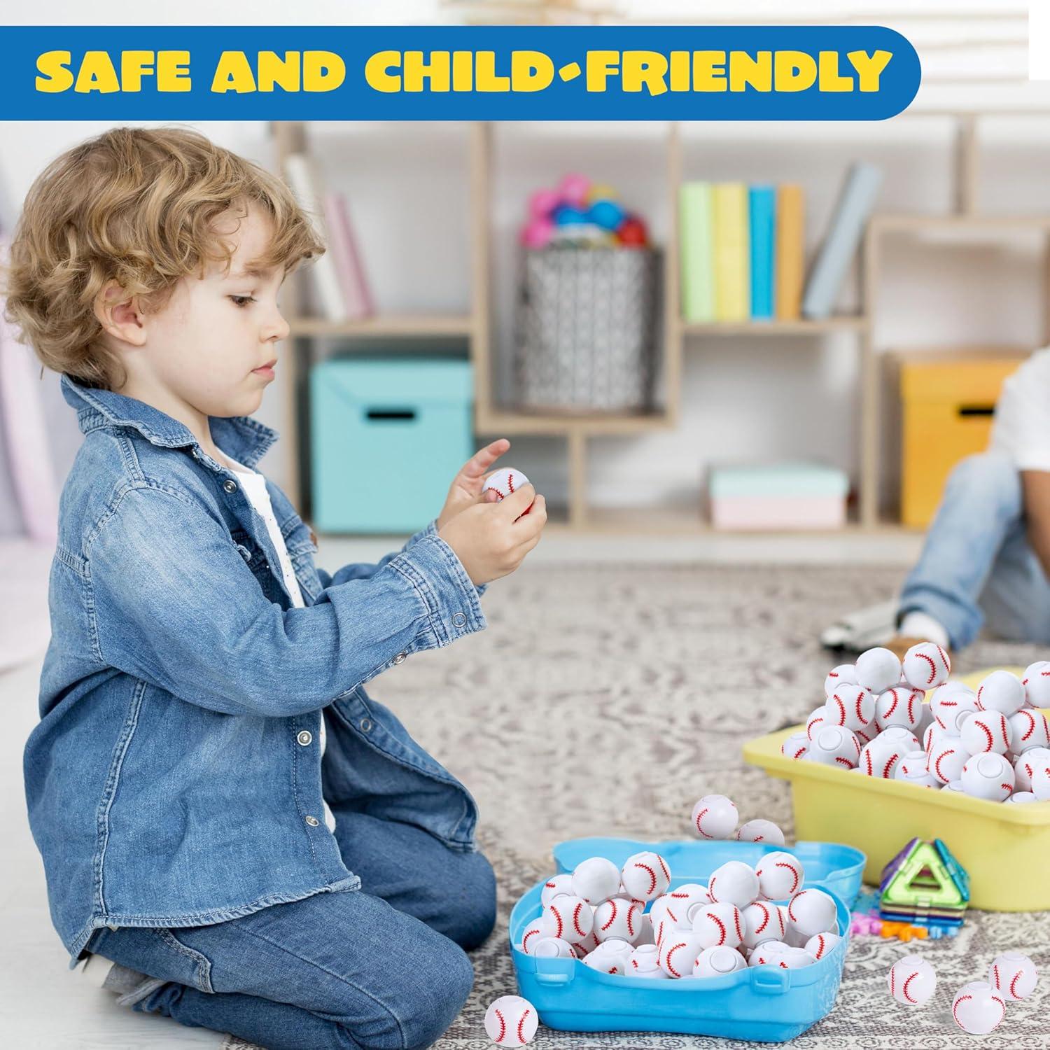 Paquete de 36 Spinners Antiestrés de Béisbol Joyin - Juguetes para Niños