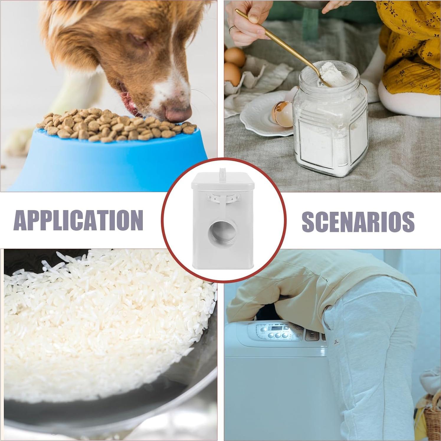 Contenedor de Almacenamiento Hermético Amosfun 7L Blanco