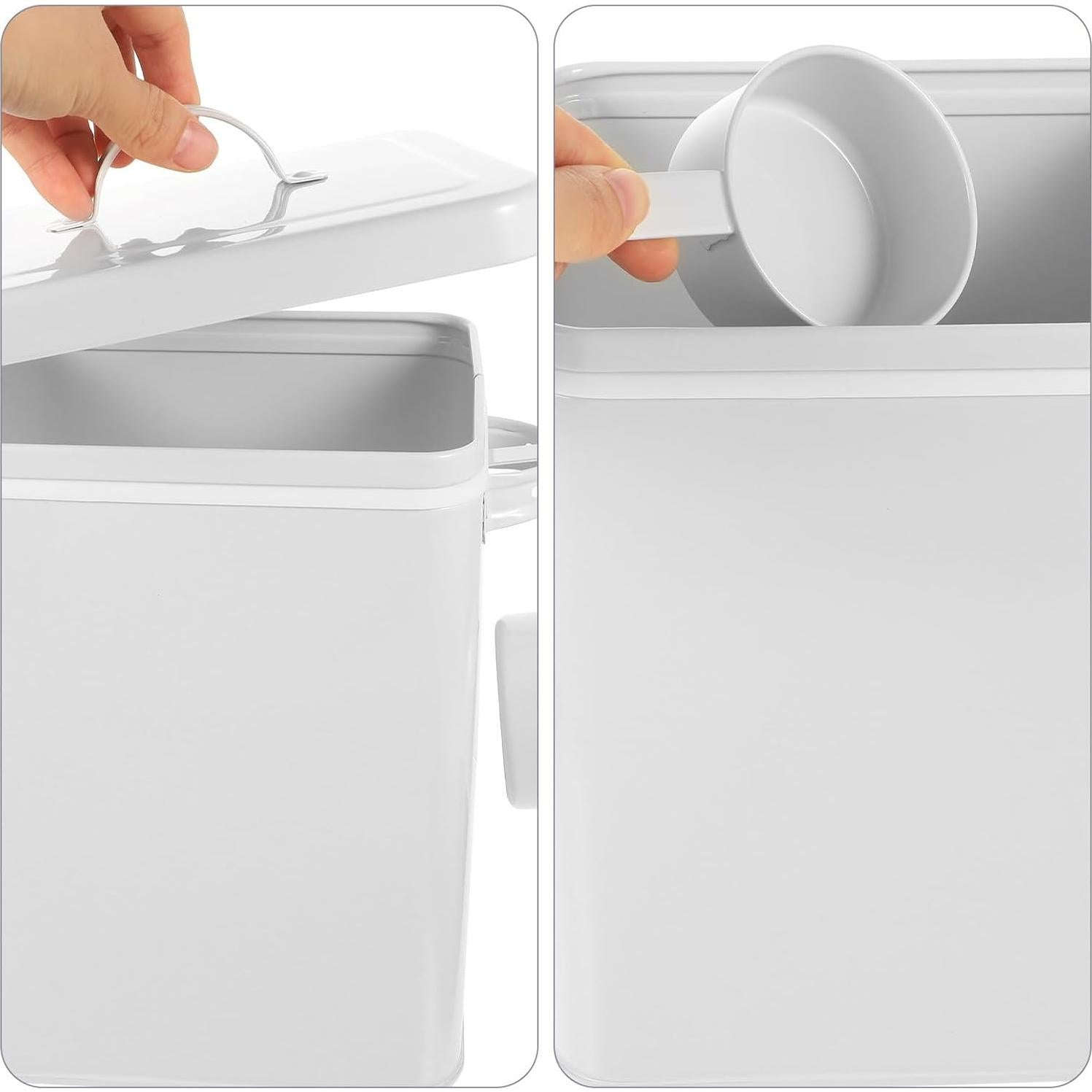 Contenedor de Almacenamiento Hermético Amosfun 7L Blanco