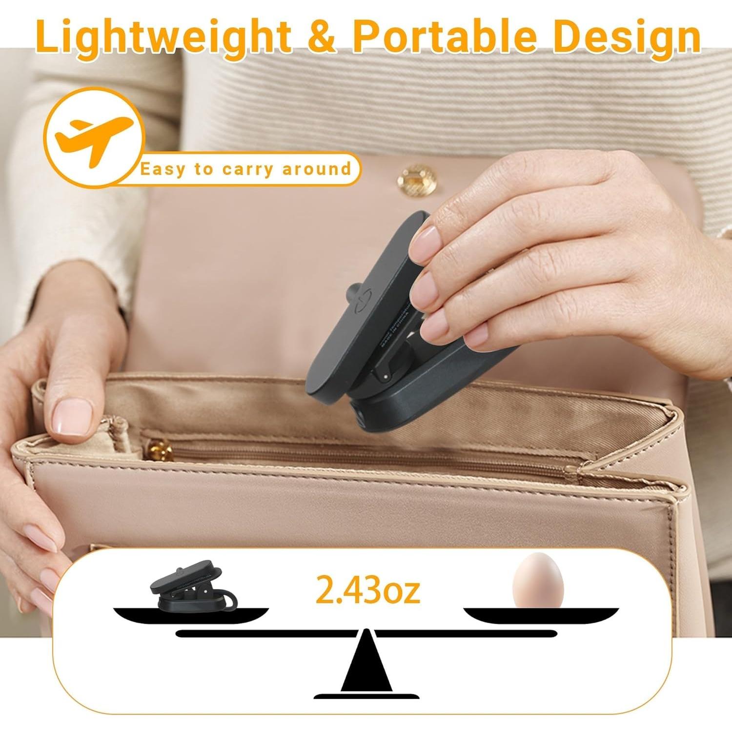 Luz de Libro TATAANTY Recargable 14 LEDs 3 Modos de Color