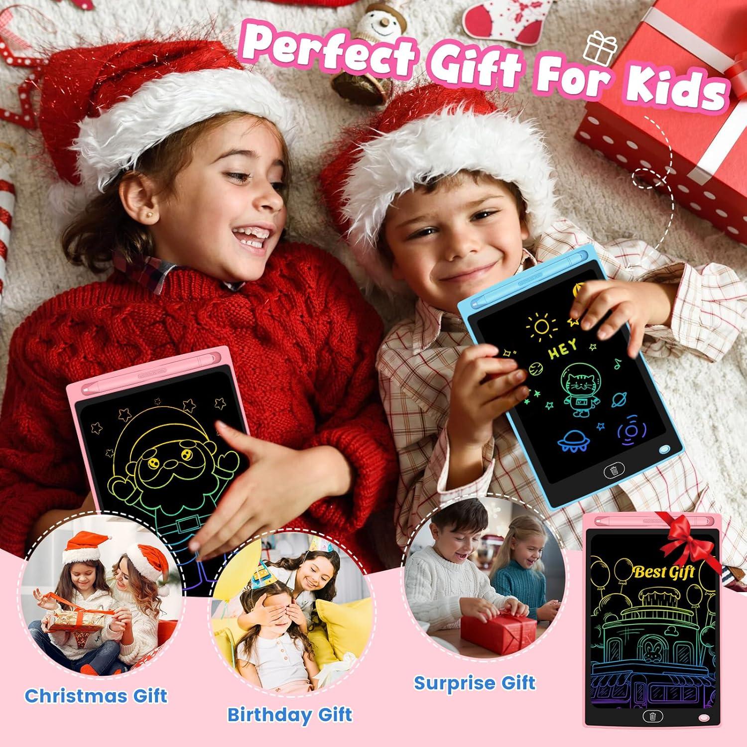 Paquete de 3 Tabletas LCD Frelswon 8.5" Reutilizables Niños