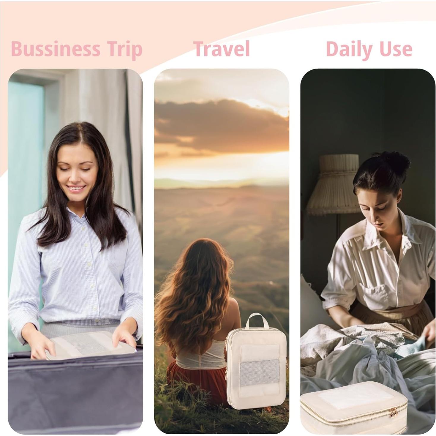 Set de Cubos de Compresión Expandibles Bunnychill - 3 Piezas