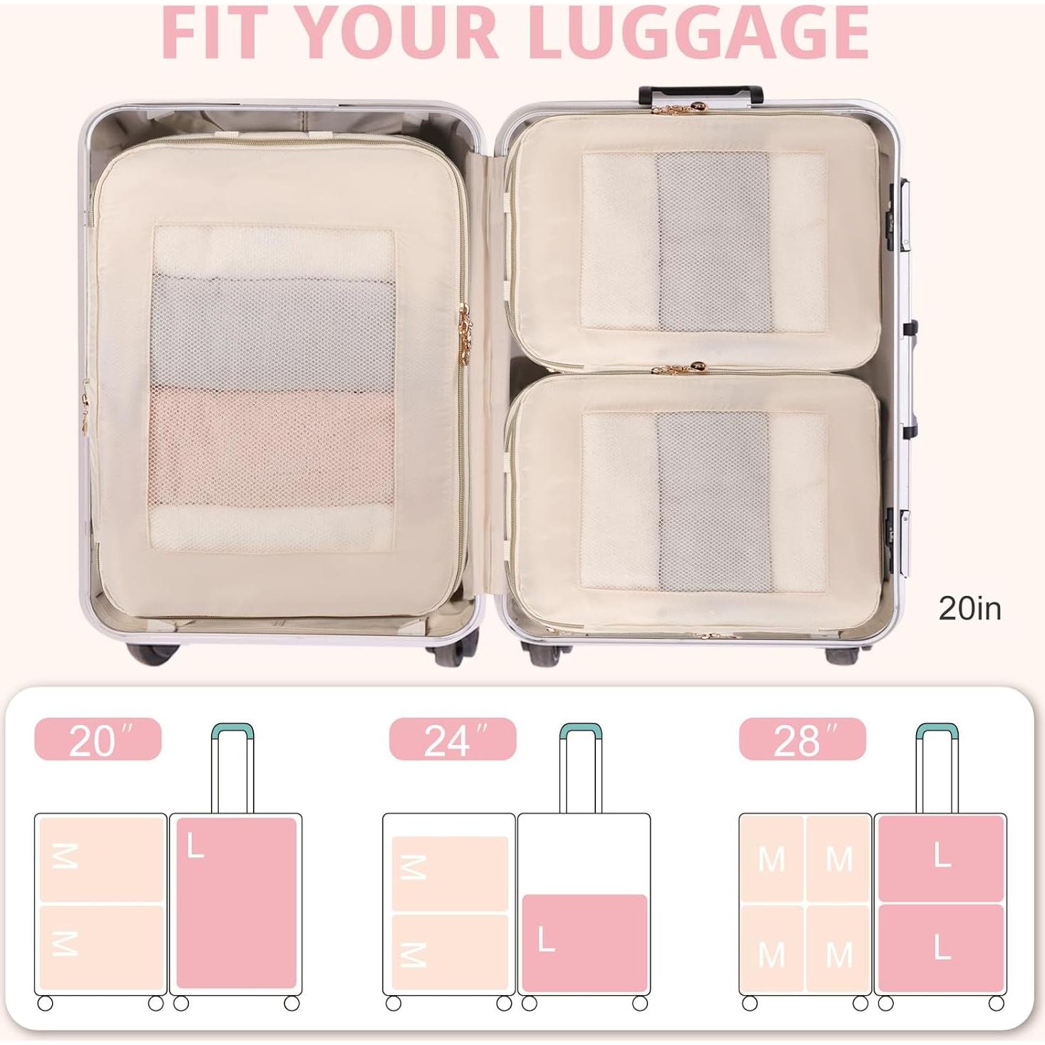 Set de Cubos de Compresión Expandibles Bunnychill - 3 Piezas