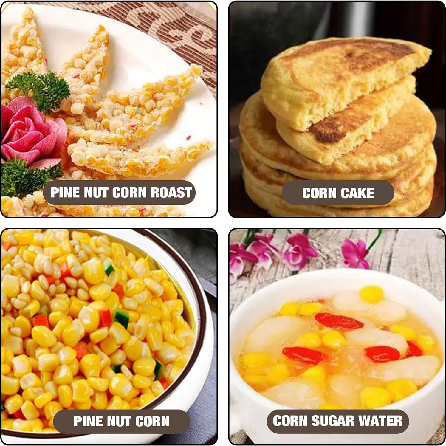 Corn Shucker, Corn Cob Stripper Tool, Stainless Steel Multifunctional Scraper, Kitchen Remover Tool Cutter