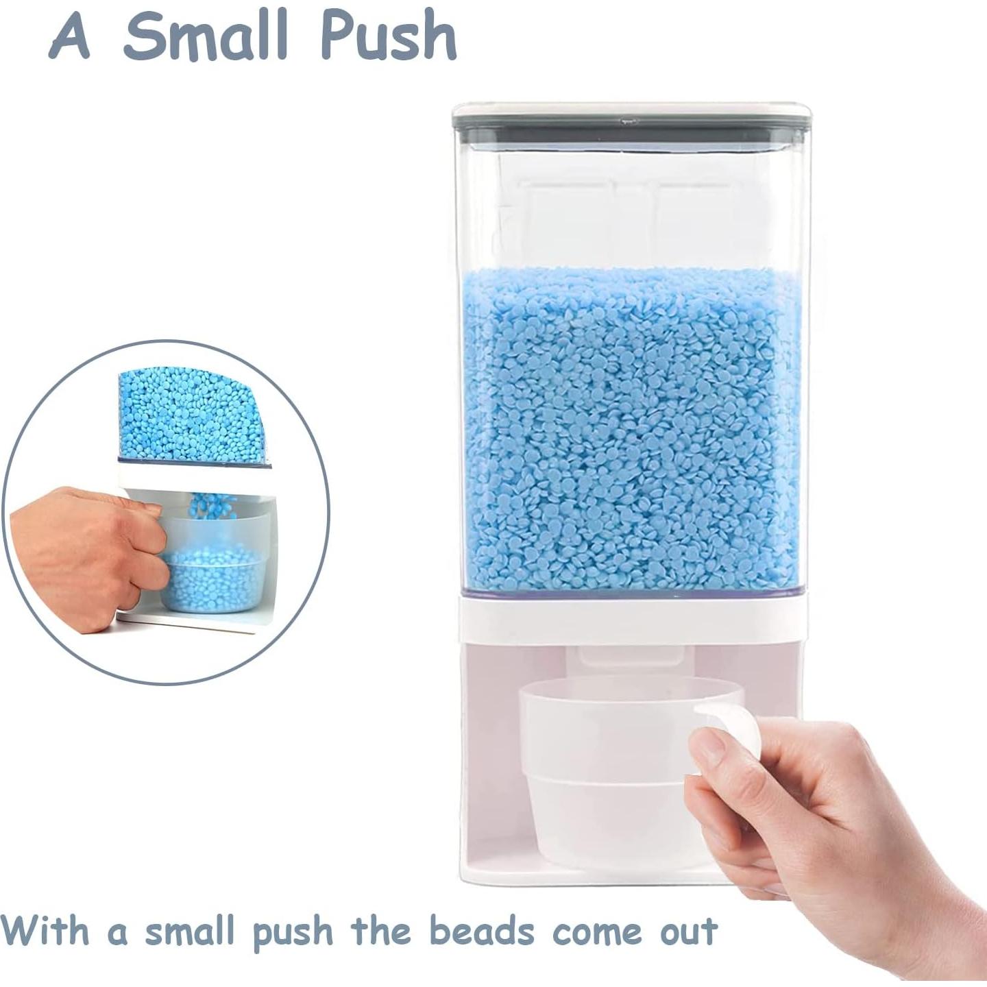 Dispensador de Detergente HHLUPUP 1 Unidad 1.04 L Montado en Pared